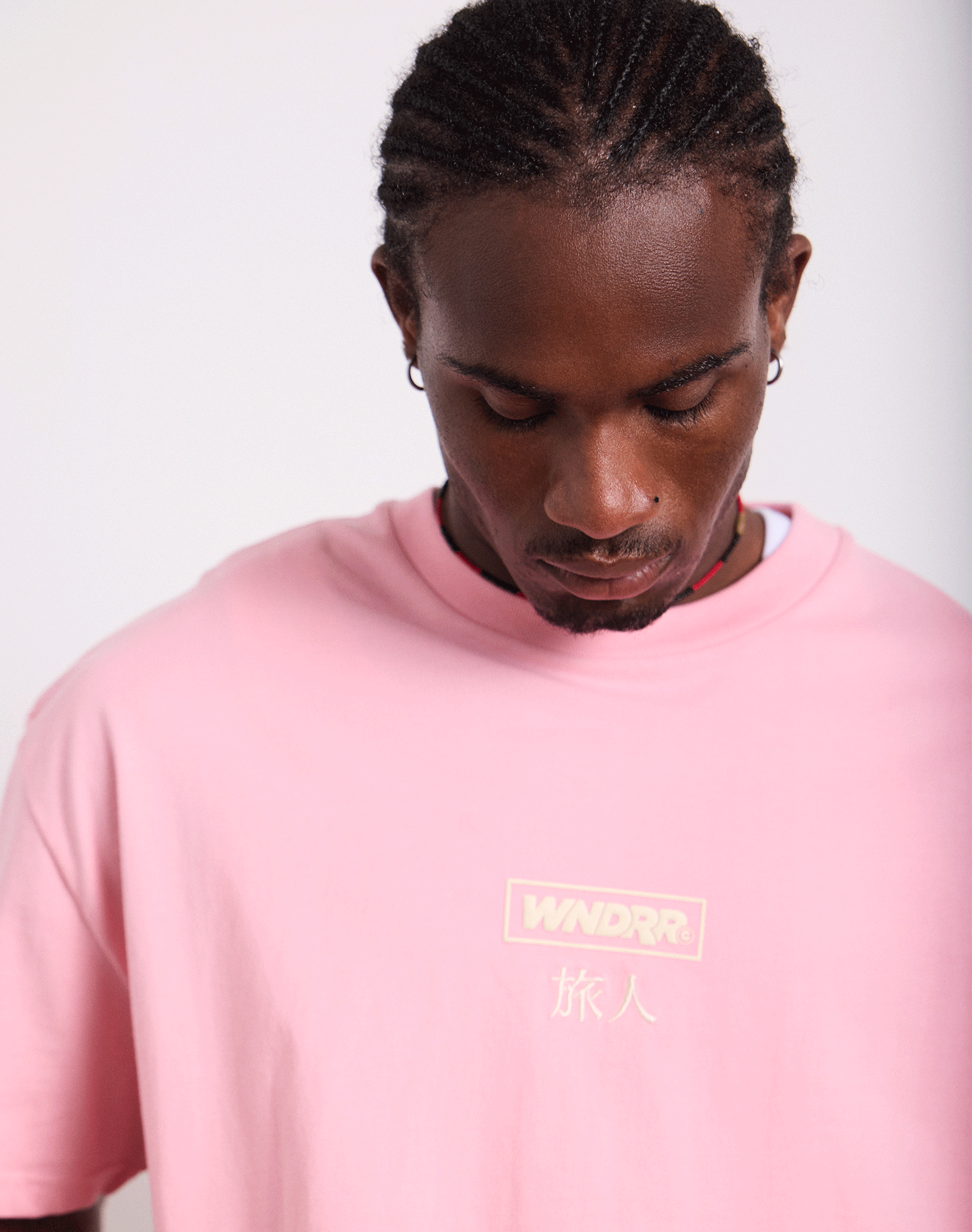 SHODO BOX FIT TEE - PINK