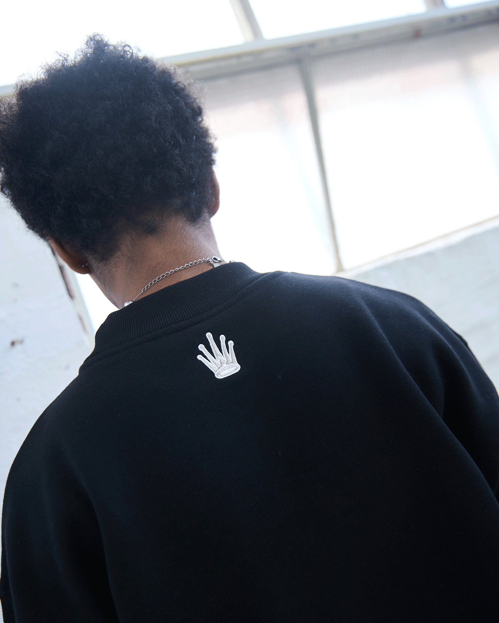 PROLOGUE CREW SWEAT - BLACK