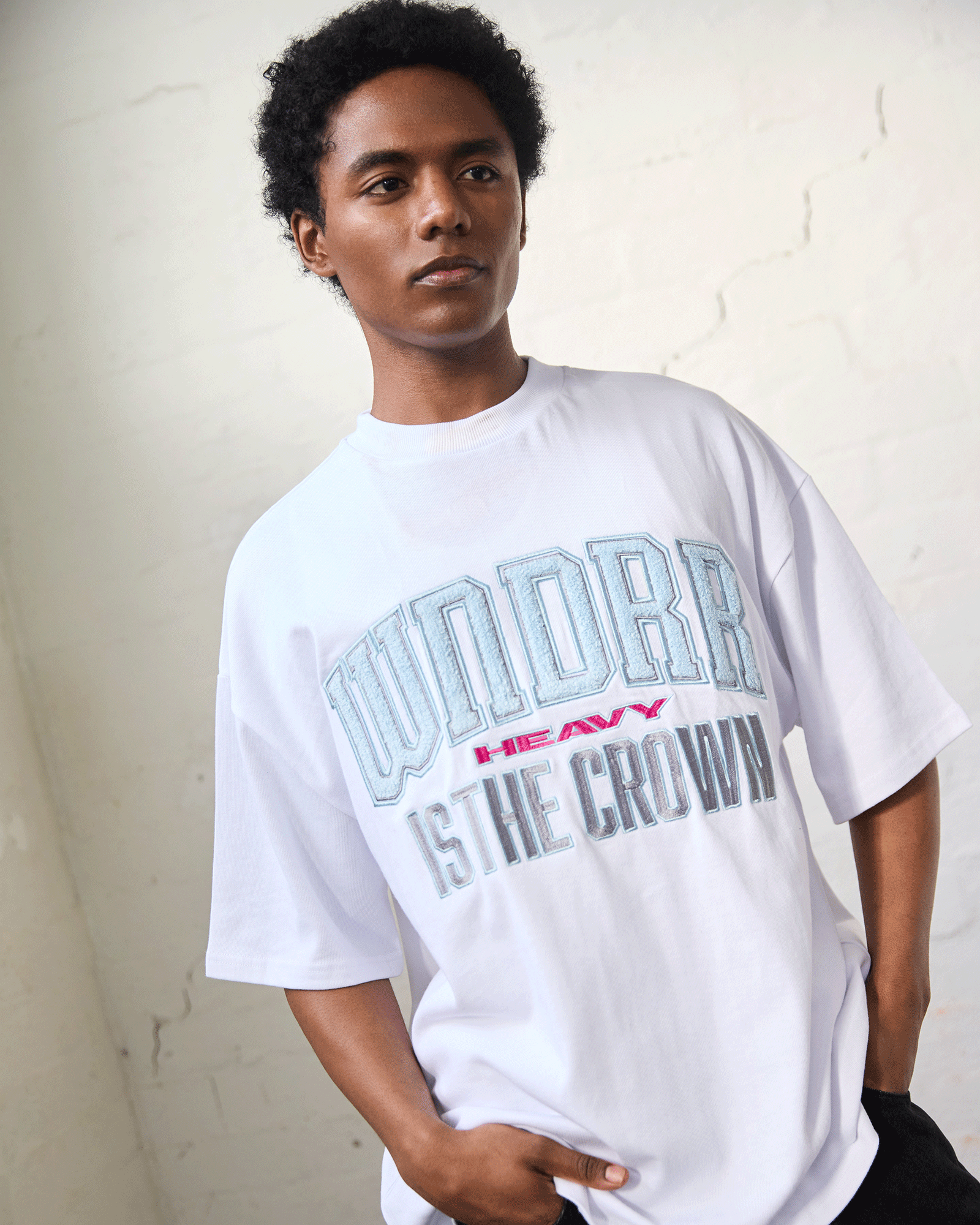PROLOGUE HEAVY WEIGHT TEE - WHITE