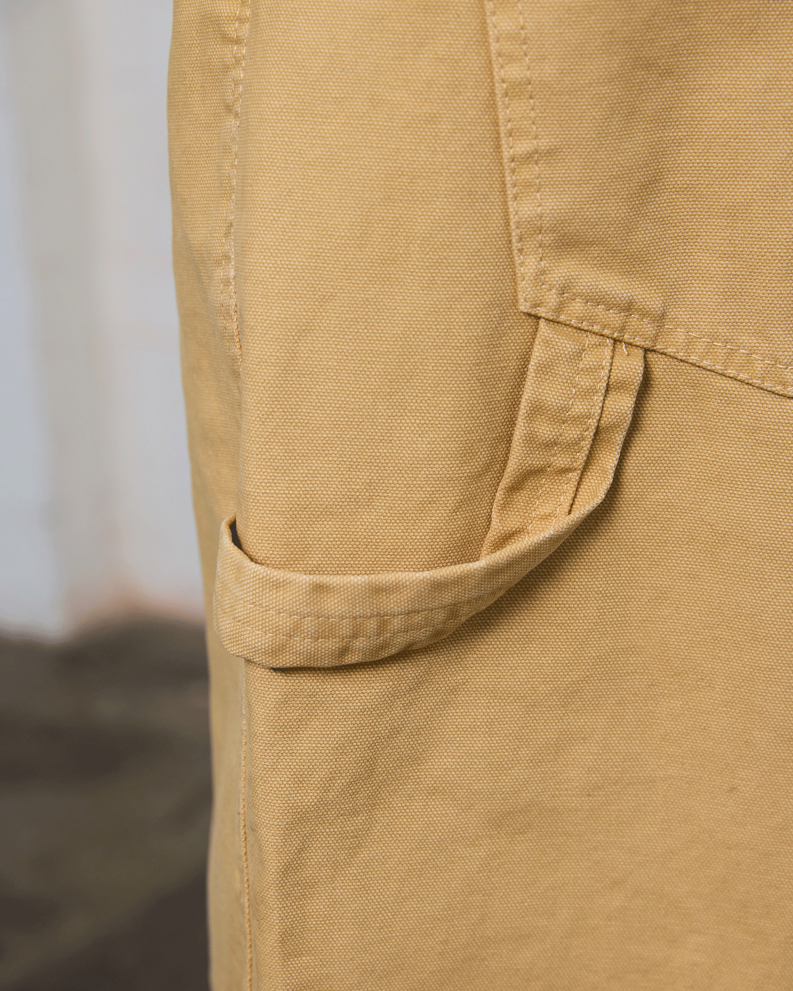 BOOSTER DENIM SHORT - TAN