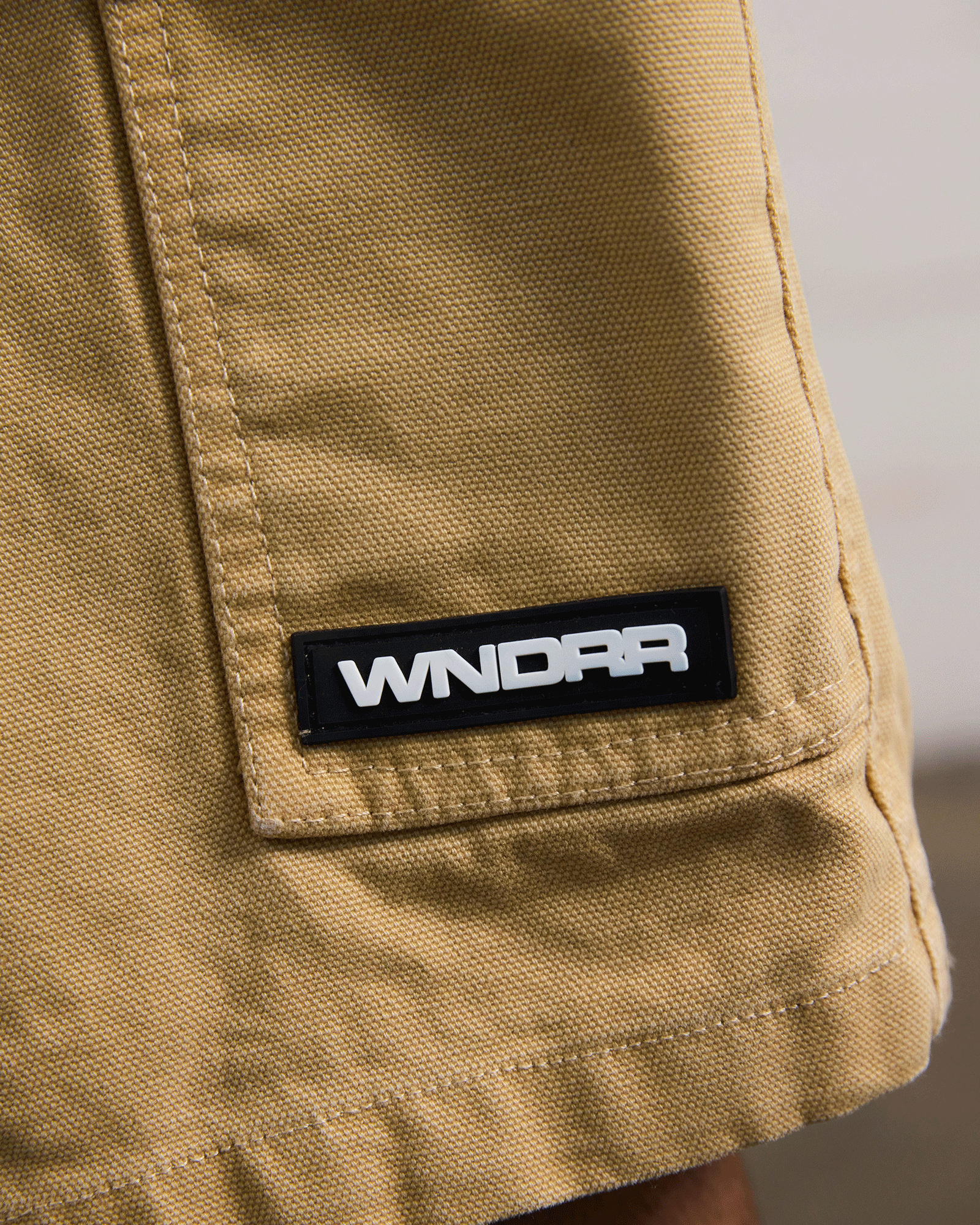 BOOSTER DENIM SHORT - TAN