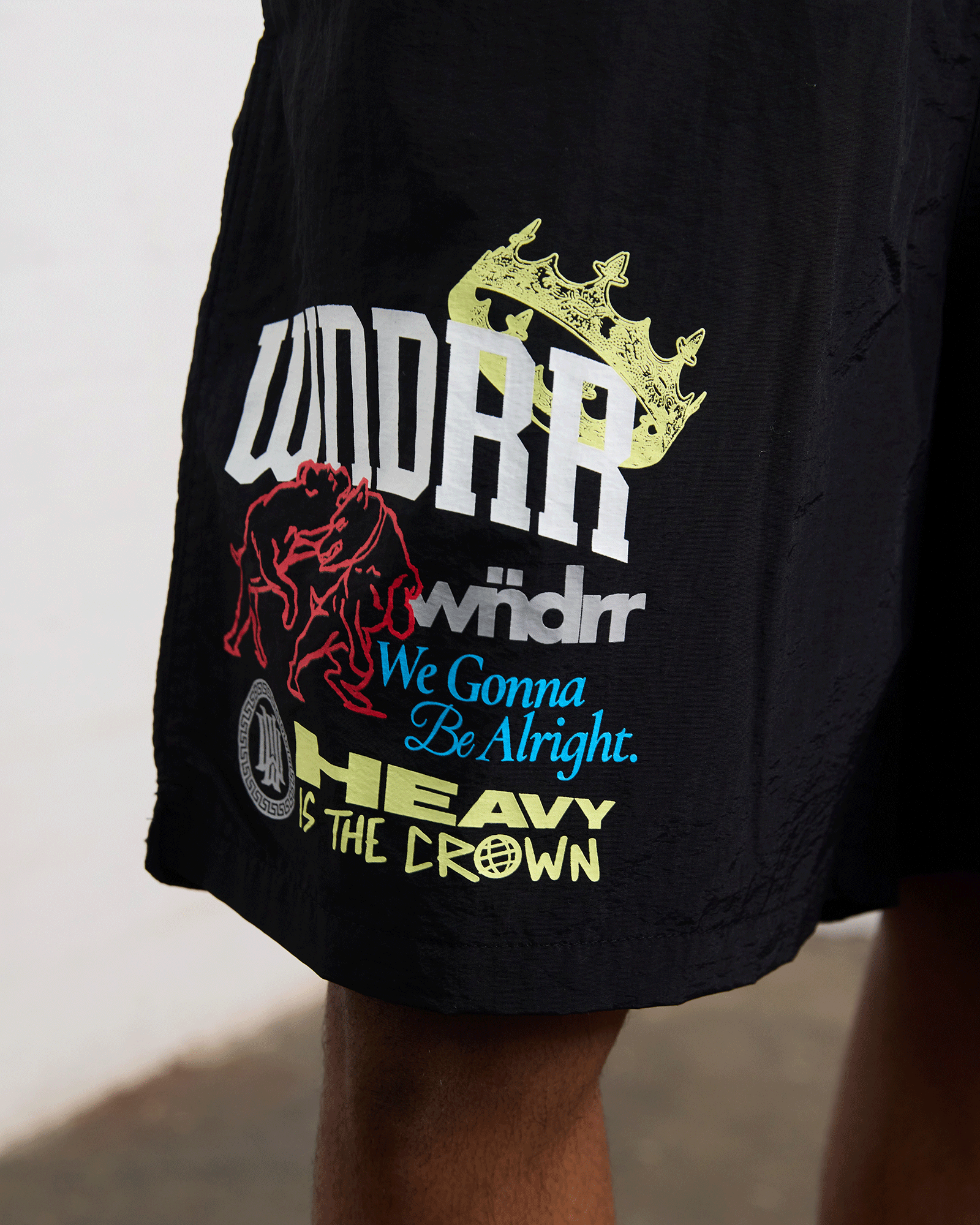 SYNDICATE SWIM SHORT - BLACK