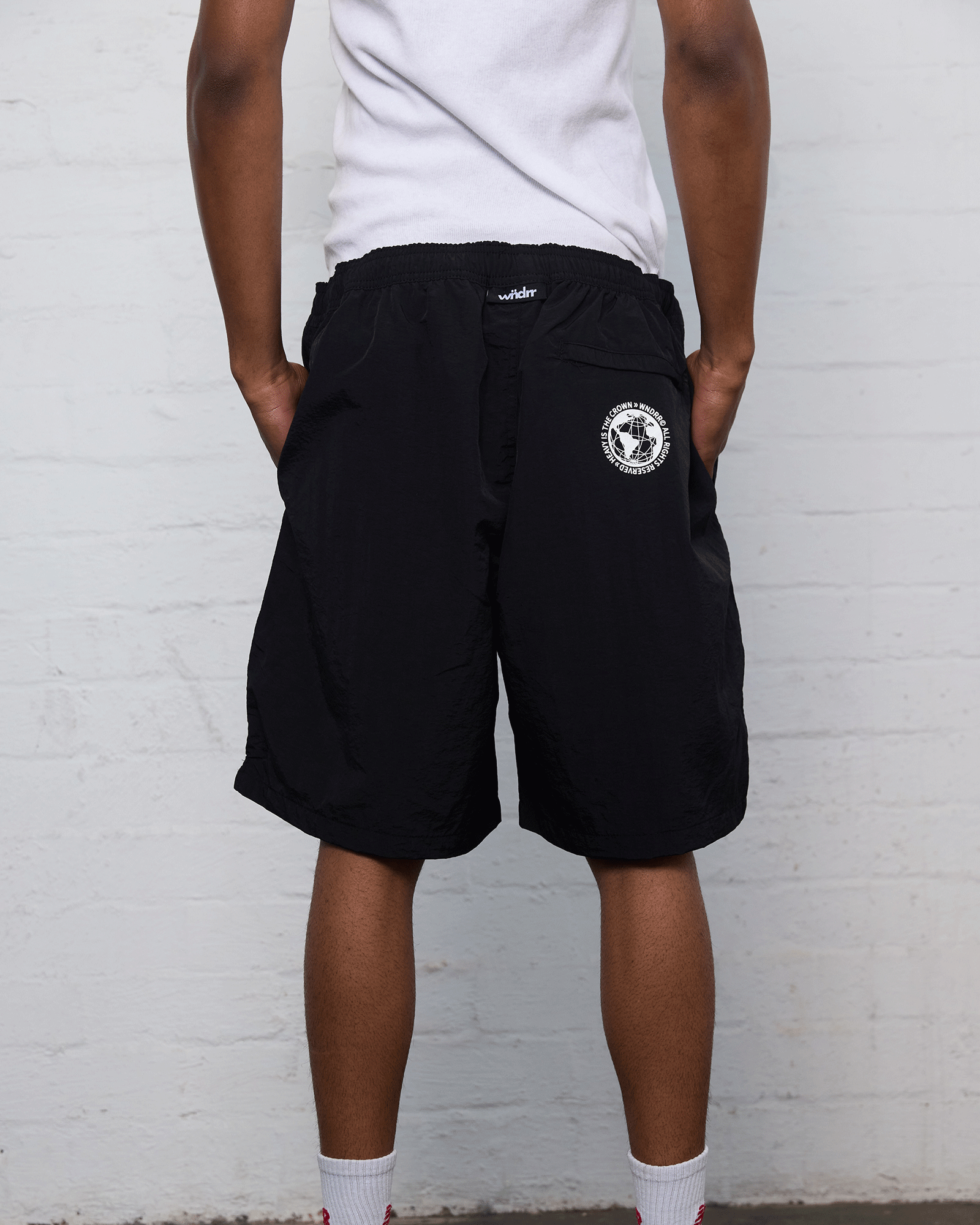 SYNDICATE SWIM SHORT - BLACK
