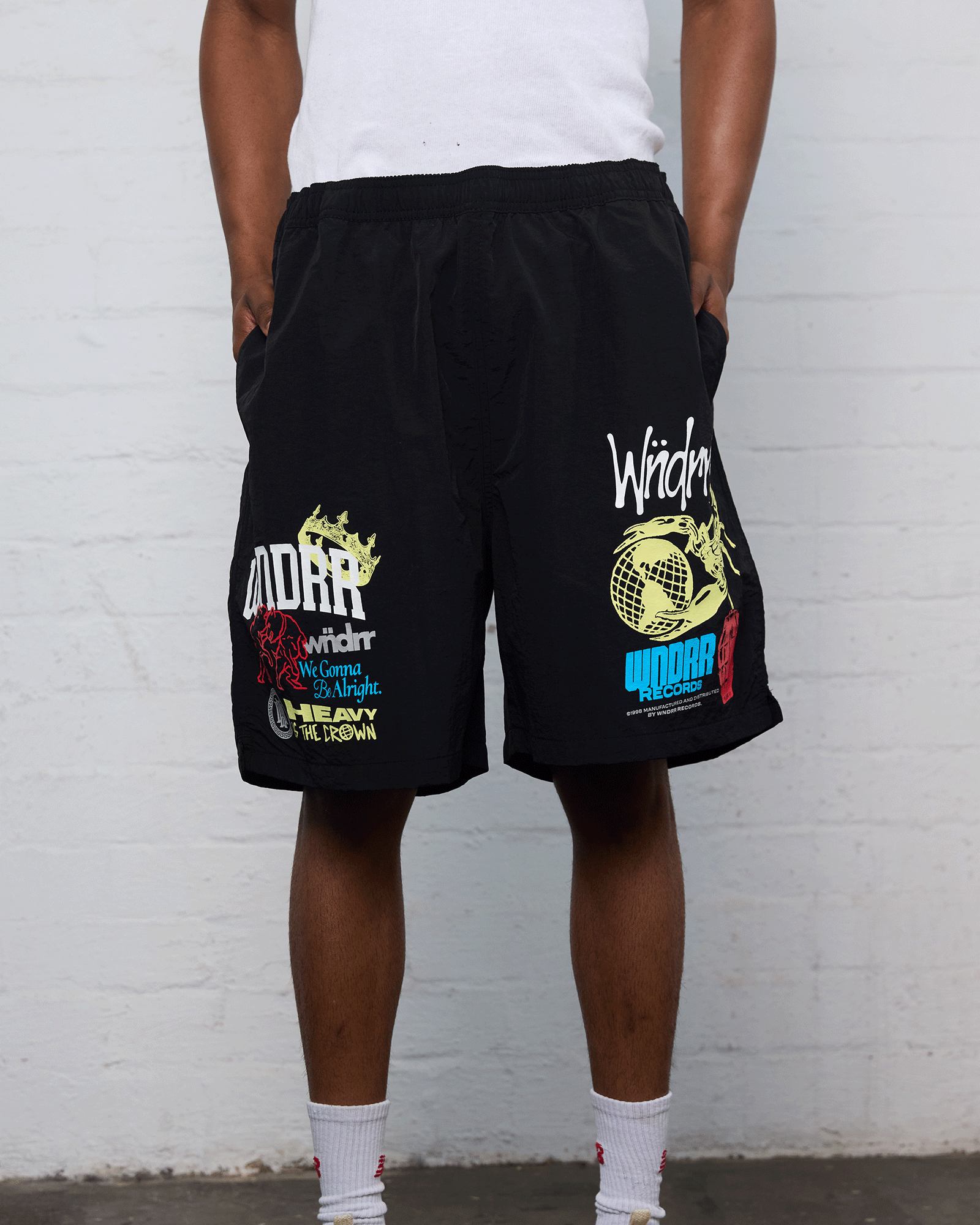 SYNDICATE SWIM SHORT - BLACK