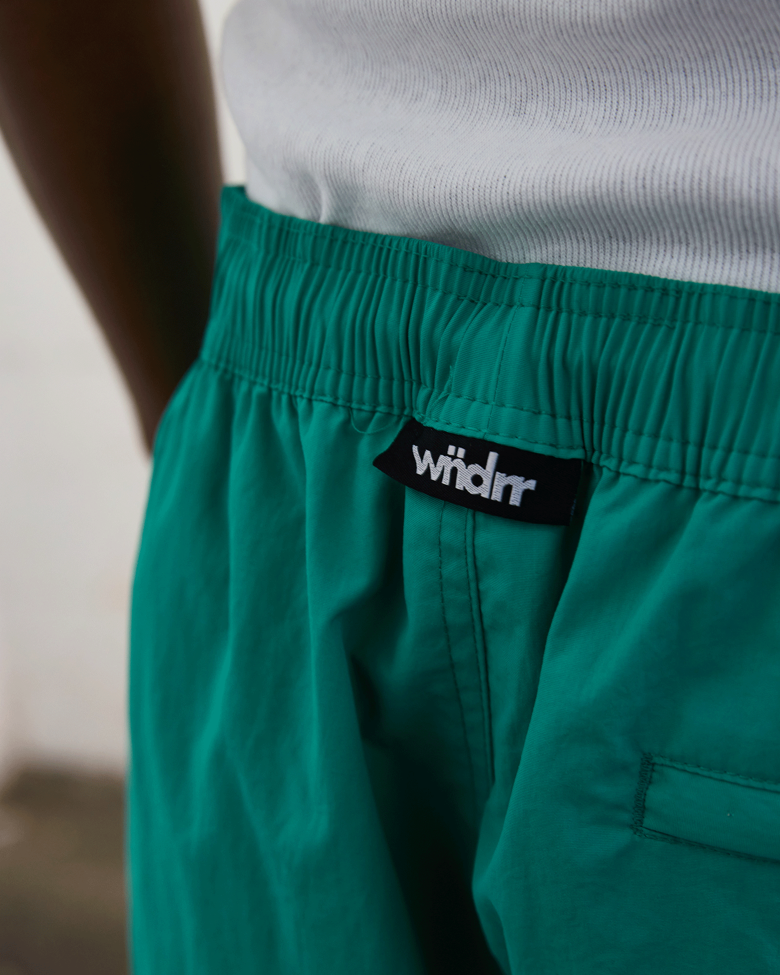 ACCENT SWIM SHORT - GREEN