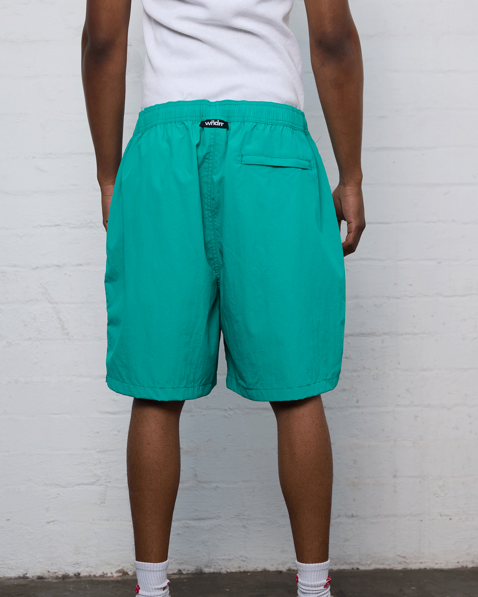 ACCENT SWIM SHORT - GREEN