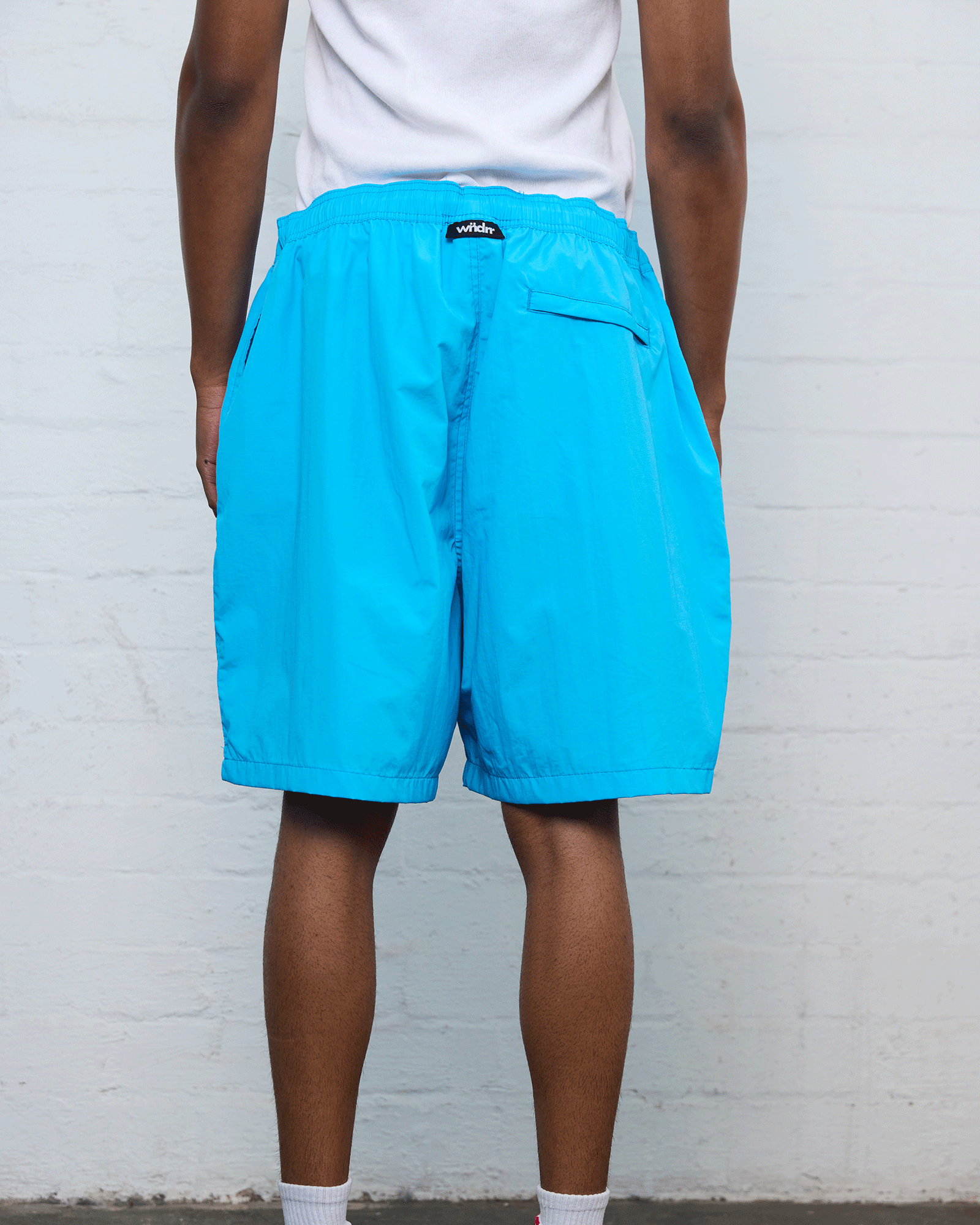 ACCENT SWIM SHORT - BLUE