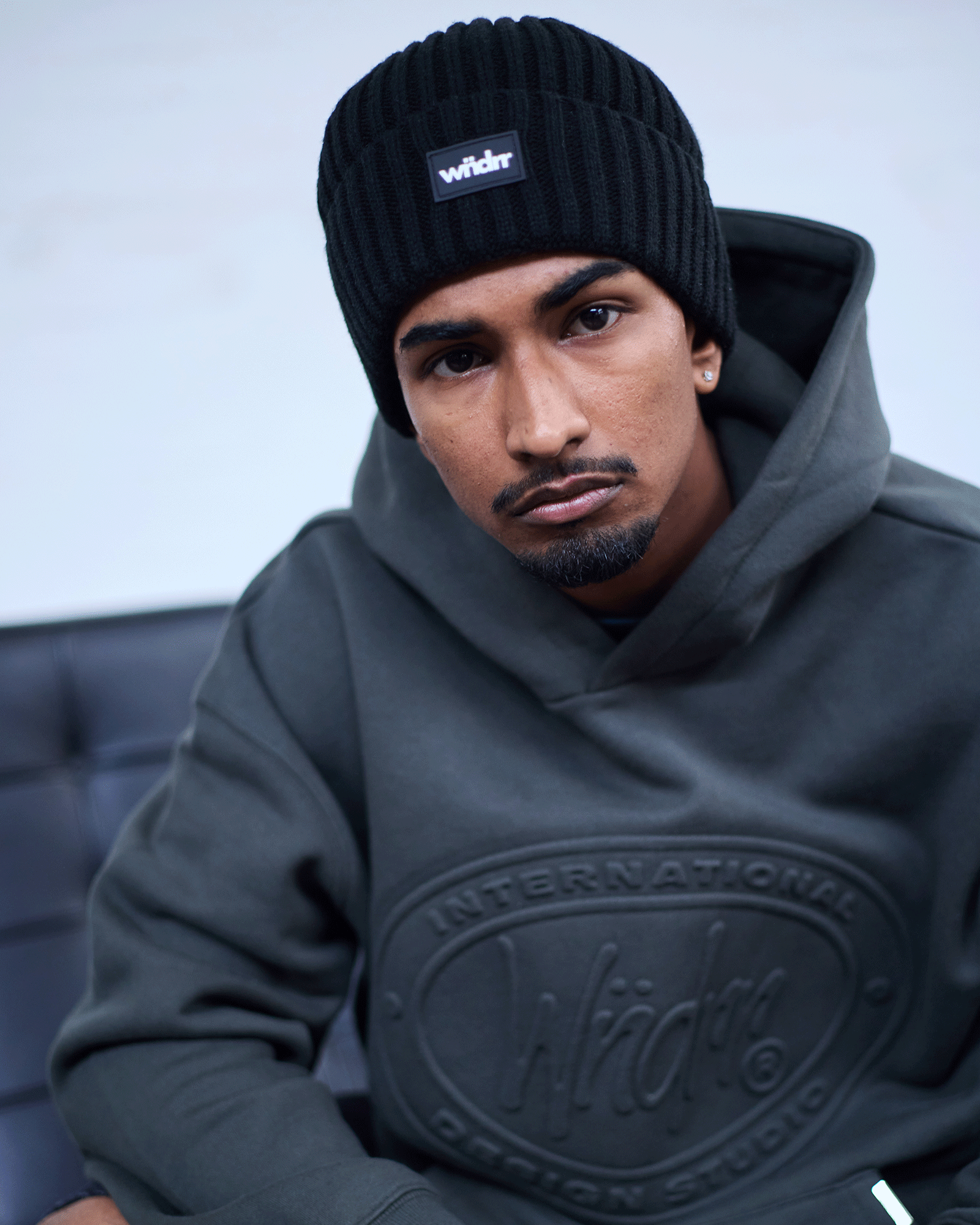 MINTED HOOD SWEAT - INK