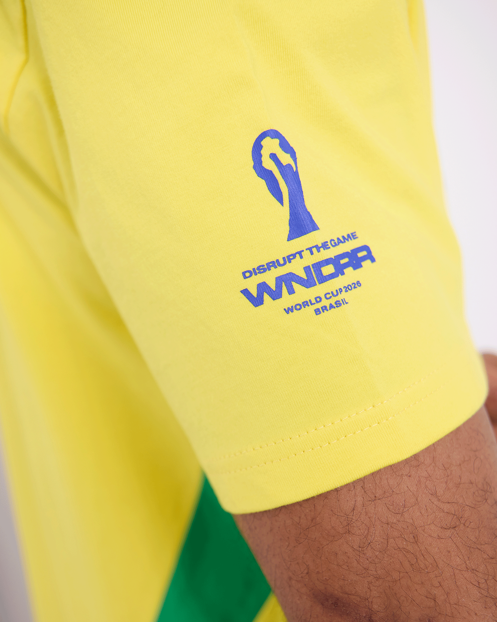 BRASIL WORLD CUP TEE - YELLOW/GREEN