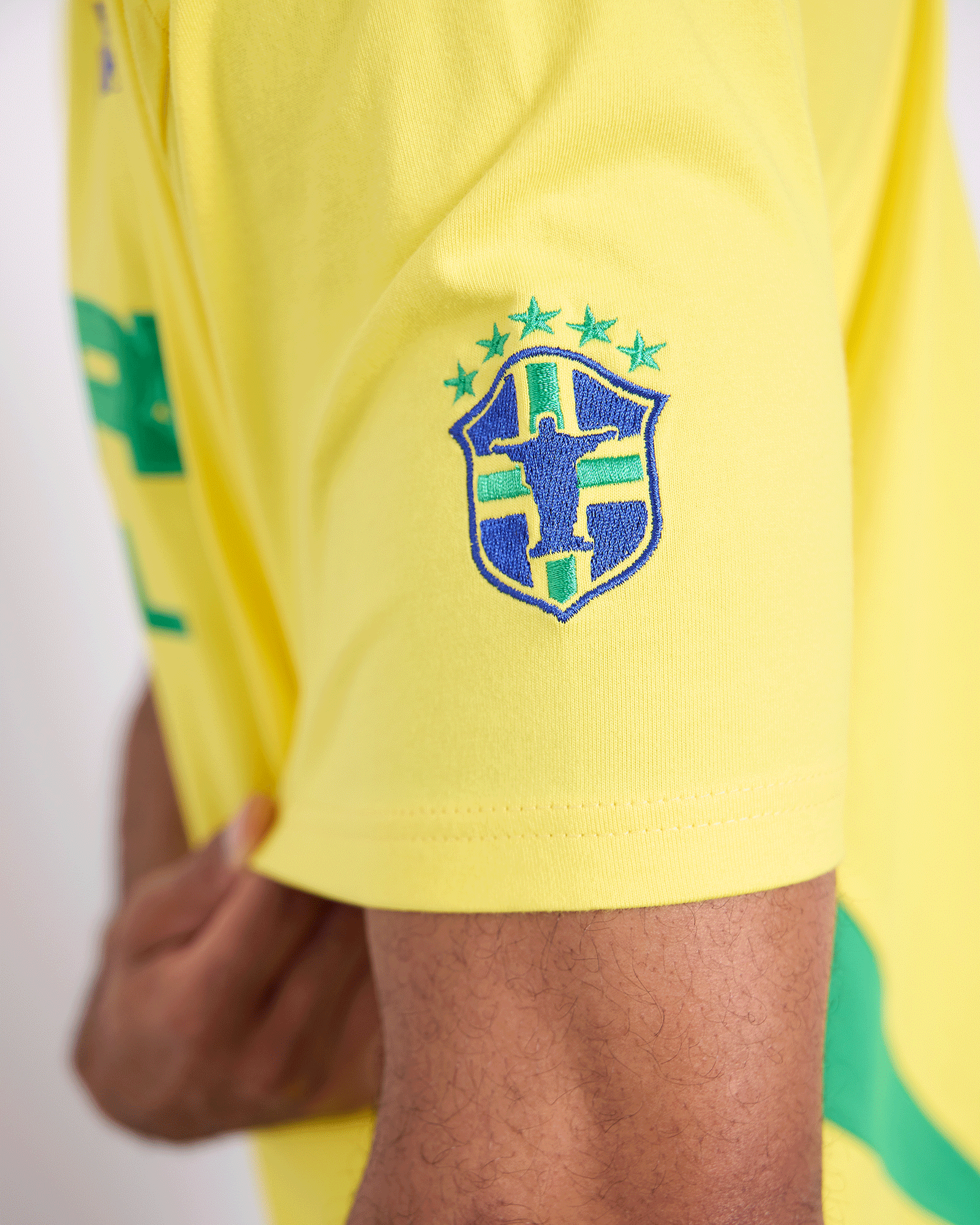 BRASIL WORLD CUP TEE - YELLOW/GREEN