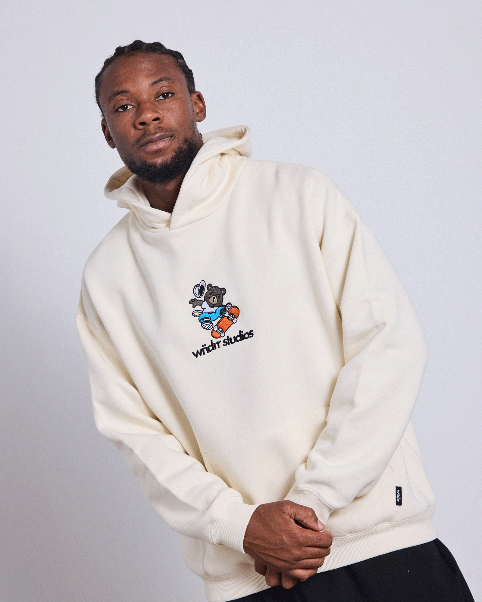 SK8 HOOD SWEAT - OFF WHITE
