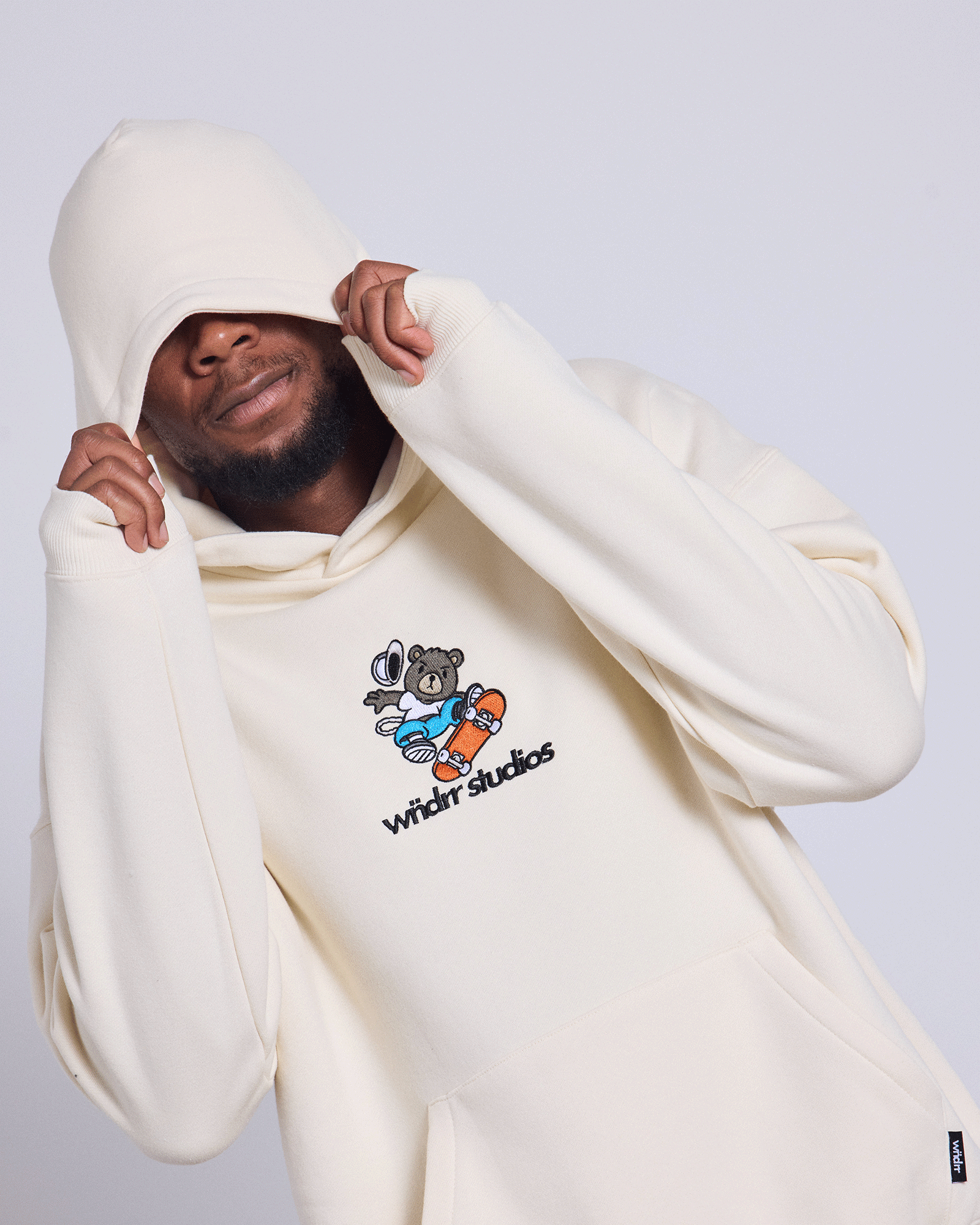 SK8 HOOD SWEAT - OFF WHITE