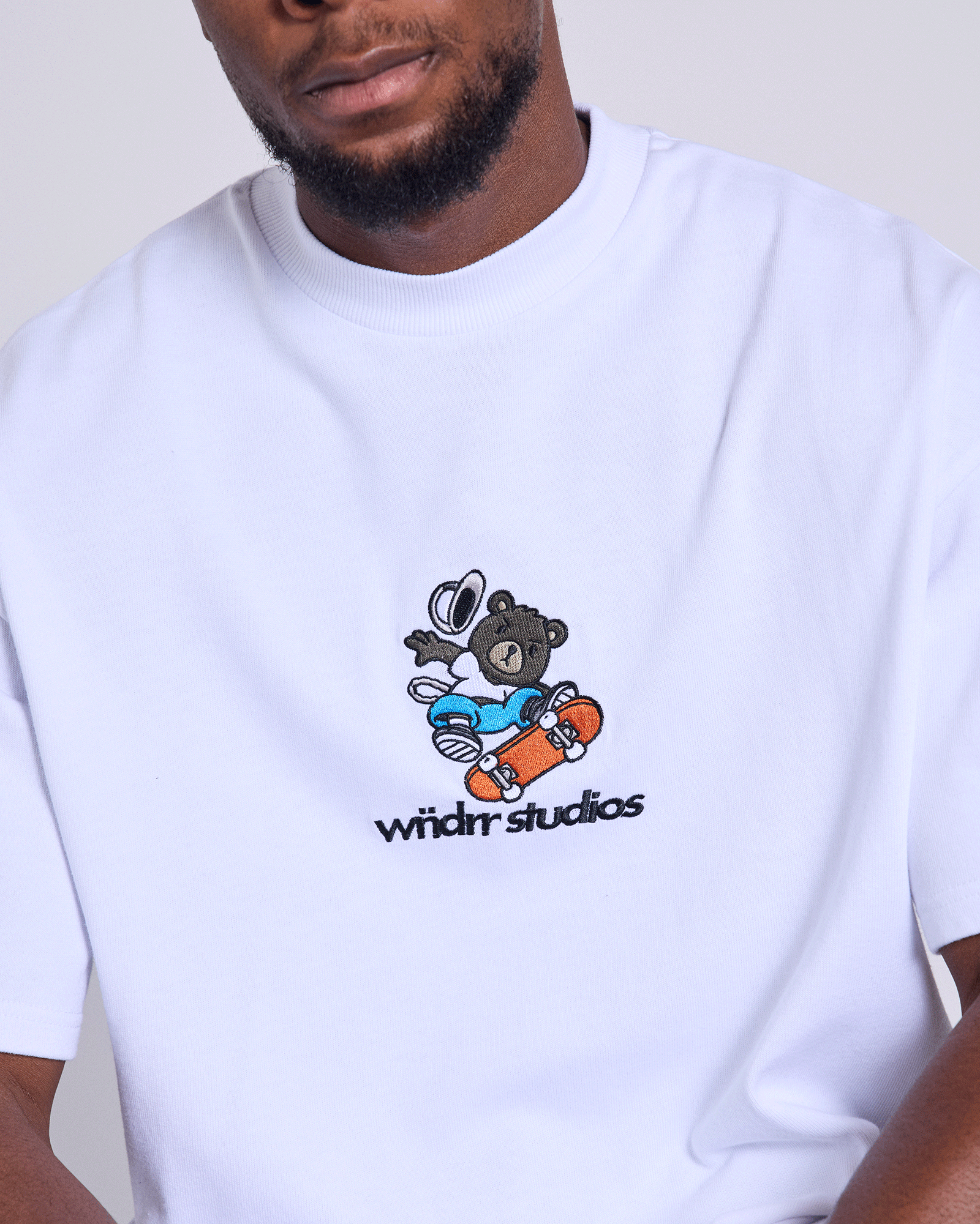 SK8 HEAVY WEIGHT TEE - WHITE