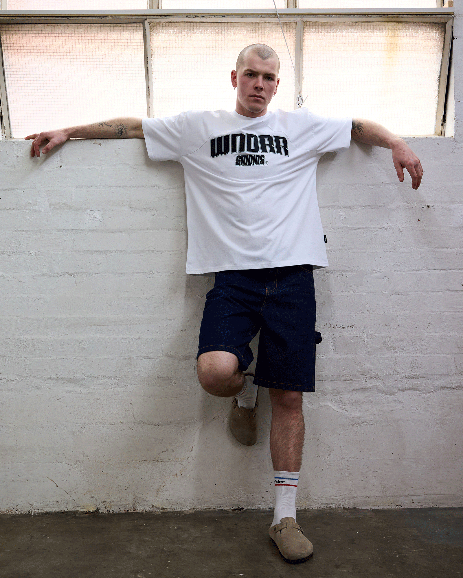 LIMITZ PANEL CLUB TEE - WHITE
