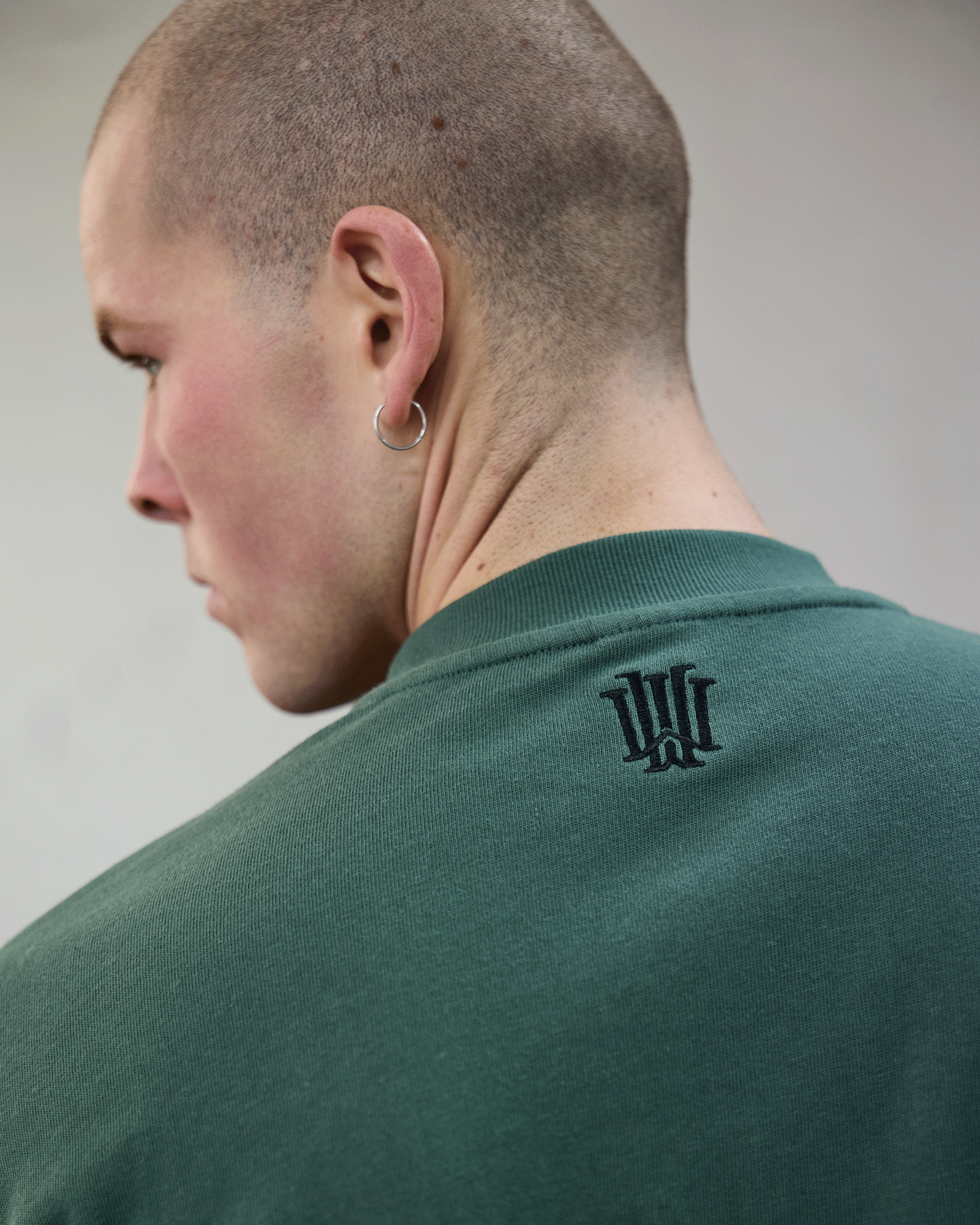 PROTOCOL HEAVY WEIGHT TEE - DARK GREEN