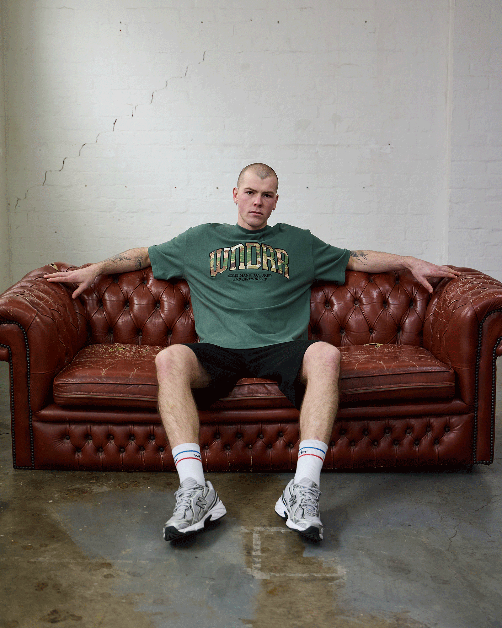 PROTOCOL HEAVY WEIGHT TEE - DARK GREEN