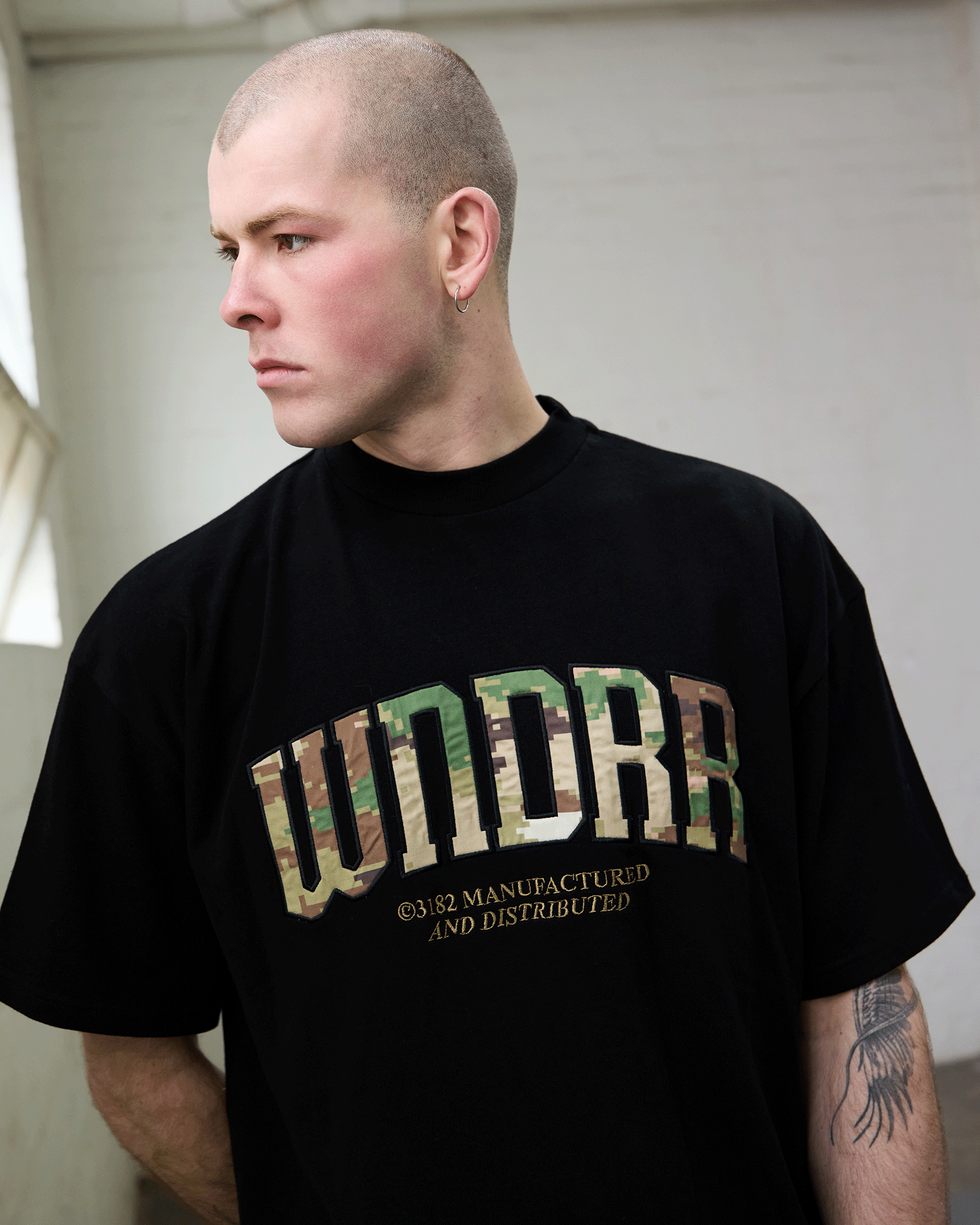PROTOCOL HEAVY WEIGHT TEE - BLACK