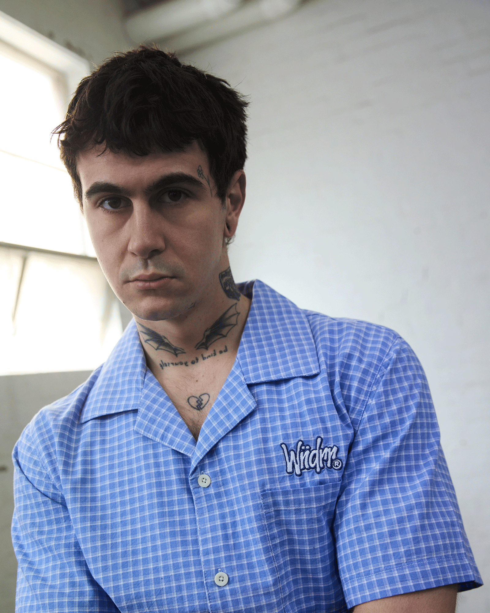 STARTER S/S SHIRT - BLUE/WHITE