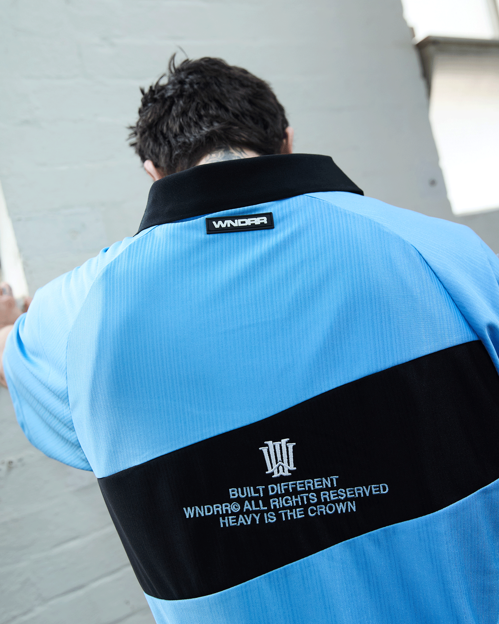 INCLINE FOOTBALL JERSEY - BLUE/BLACK