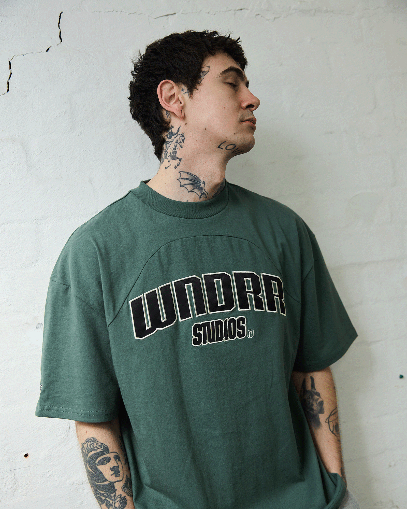 LIMITZ PANEL CLUB TEE - DARK GREEN