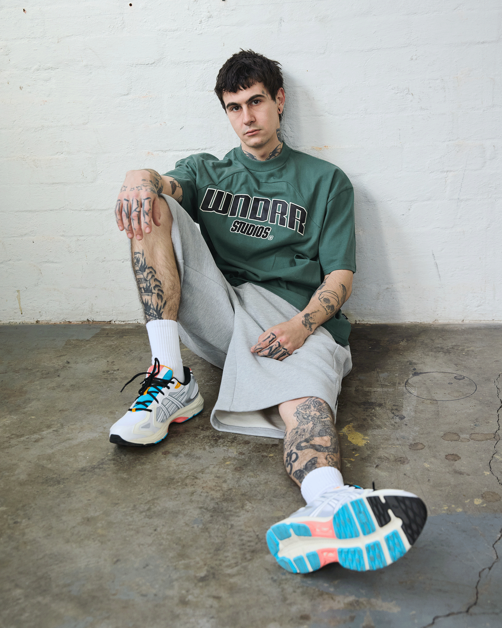 LIMITZ PANEL CLUB TEE - DARK GREEN