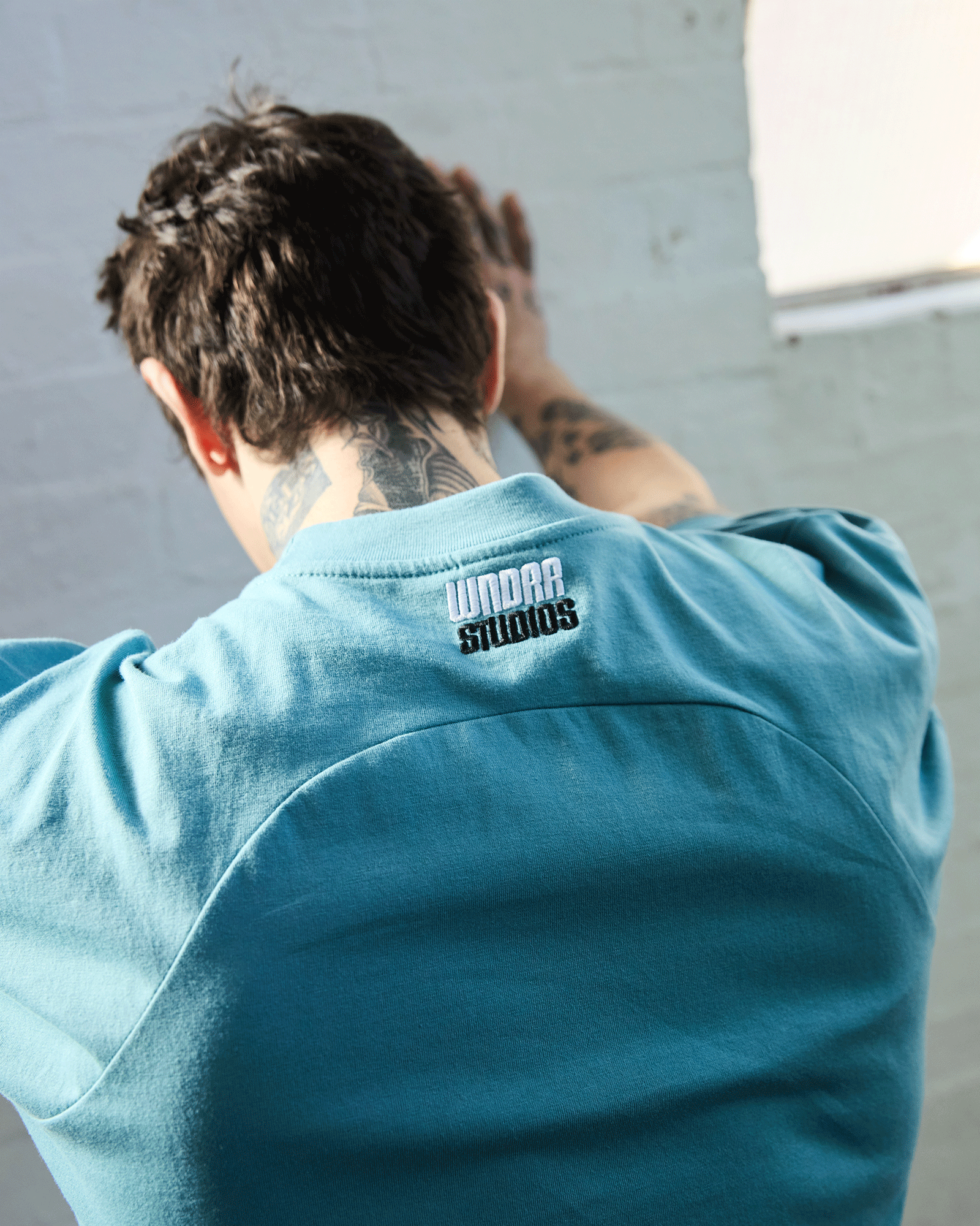 LIMITZ PANEL CLUB TEE - DUSK BLUE