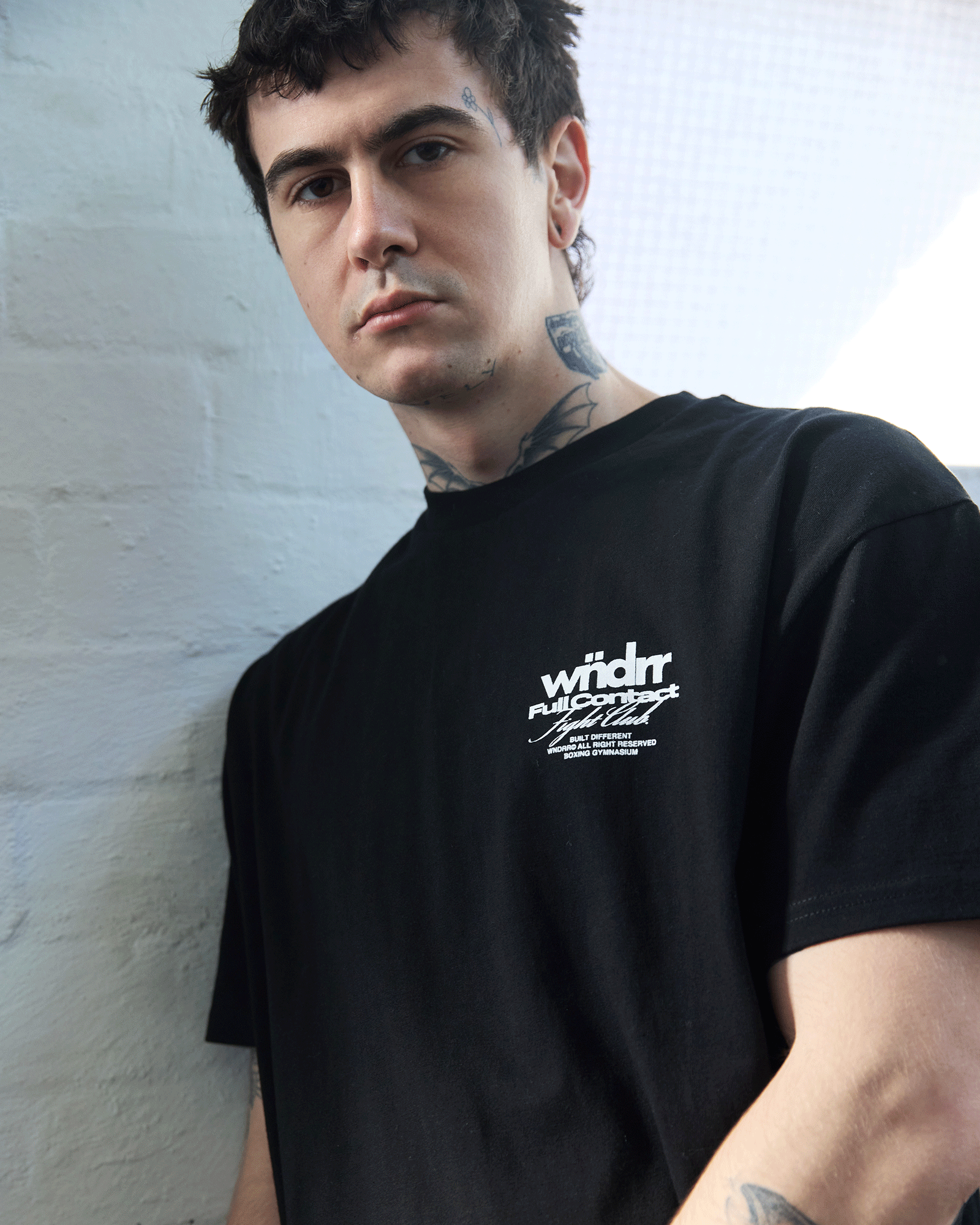 FULL CONTACT BOX FIT TEE - BLACK