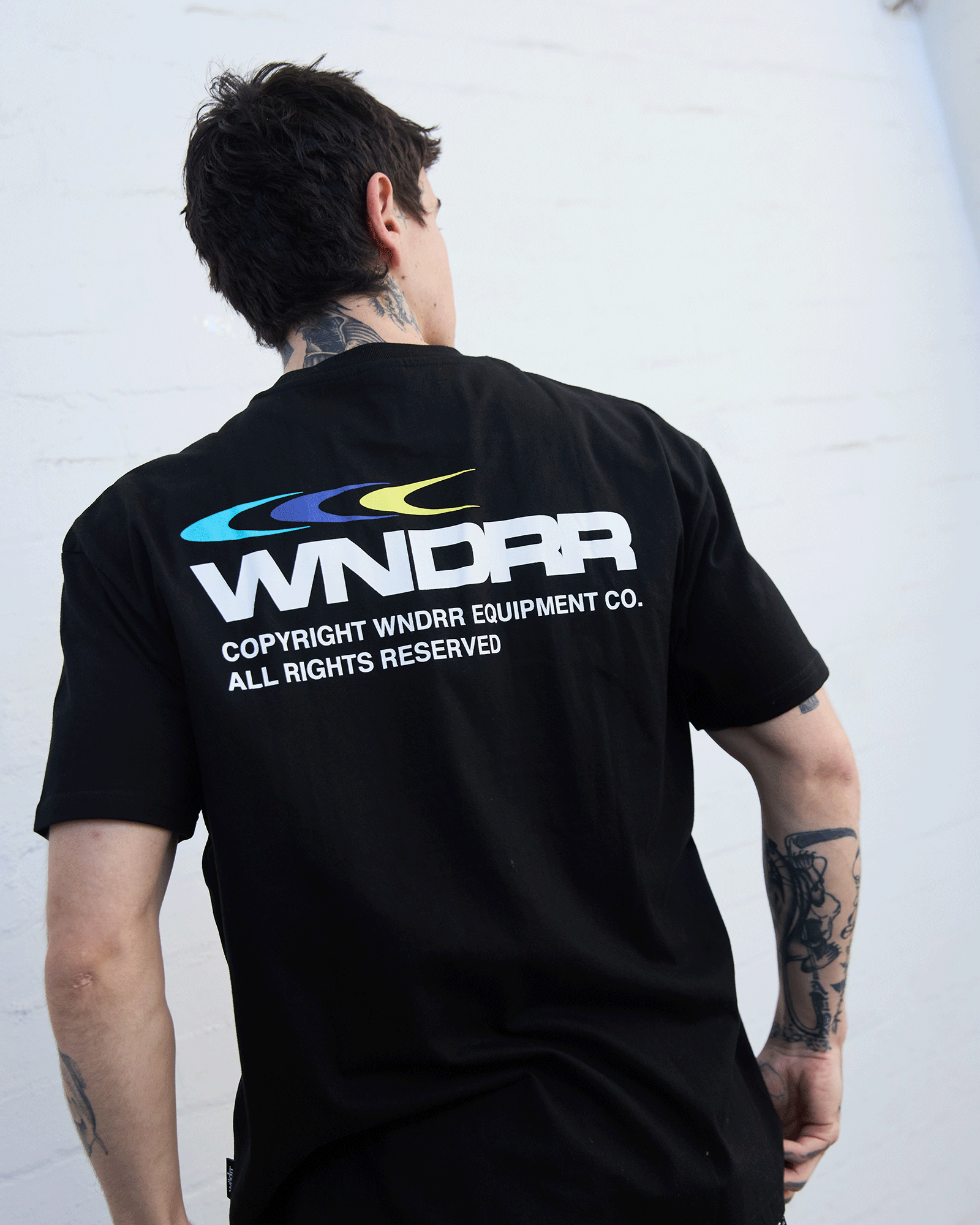 TRIAD BOX FIT TEE - BLACK