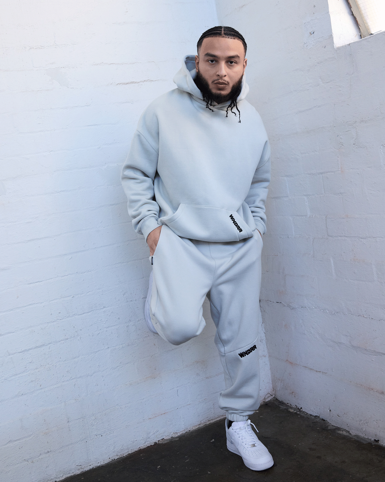 HALO HOOD SWEAT - OYSTER