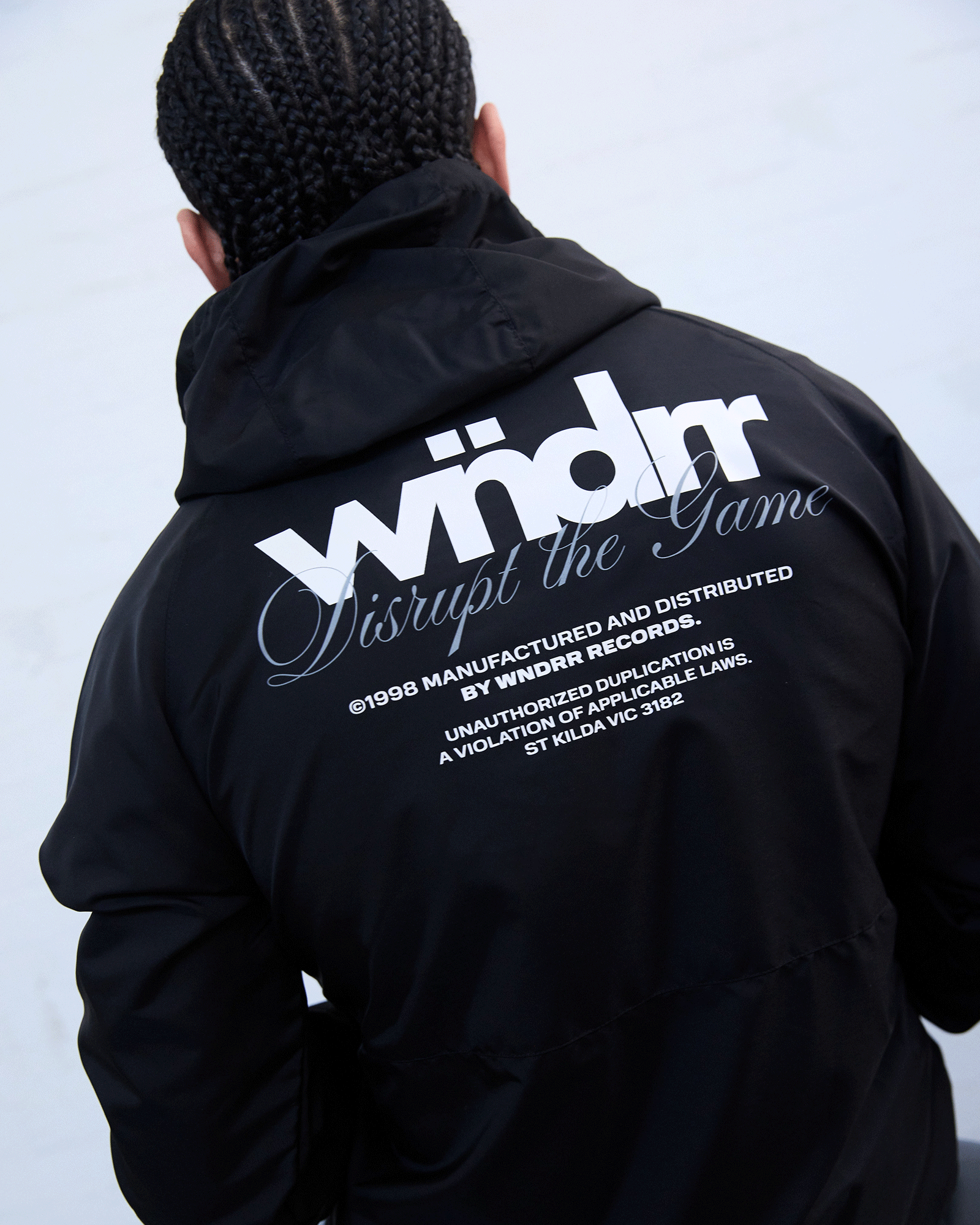 DISRUPT SPRAY JACKET - BLACK