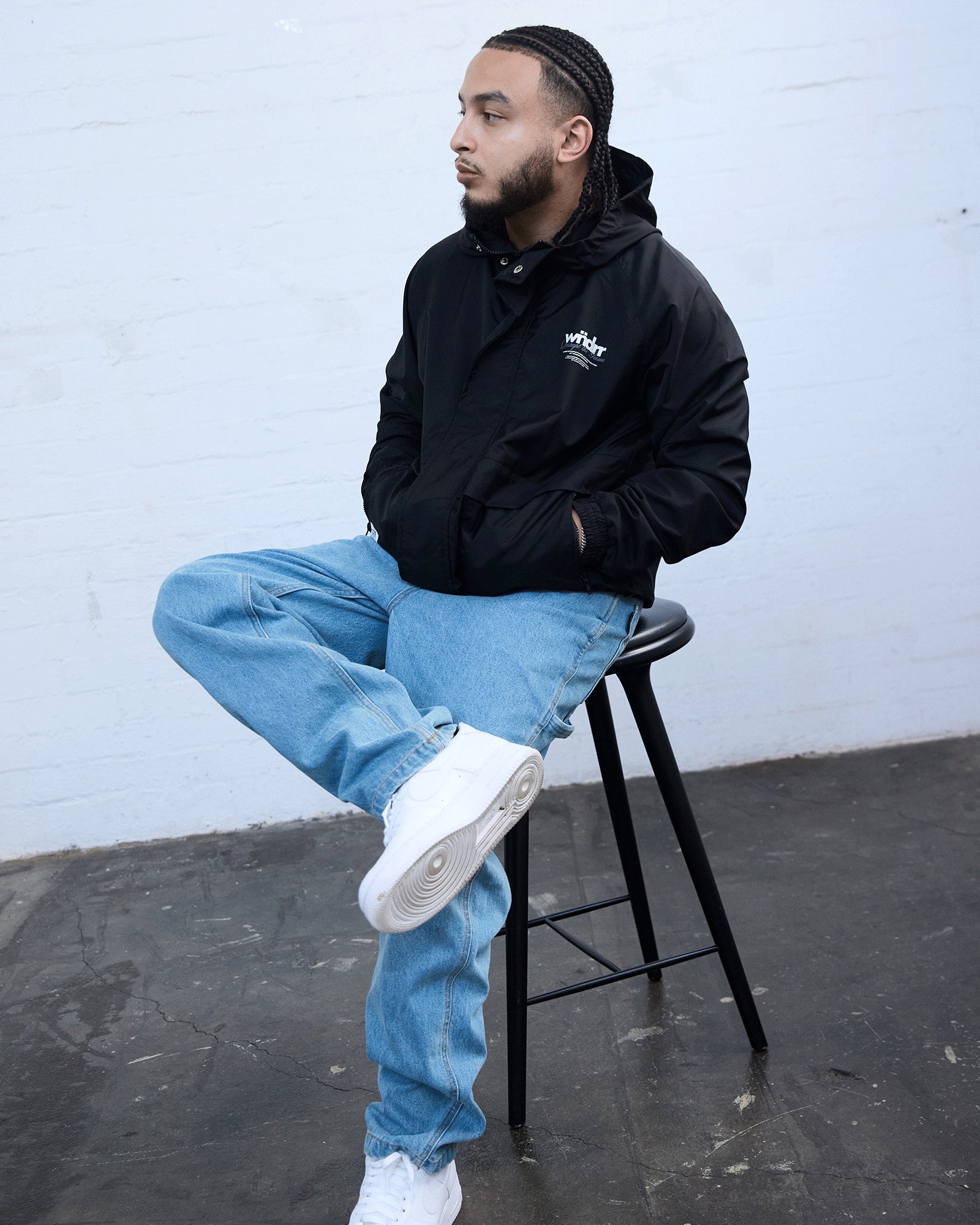 DISRUPT SPRAY JACKET - BLACK