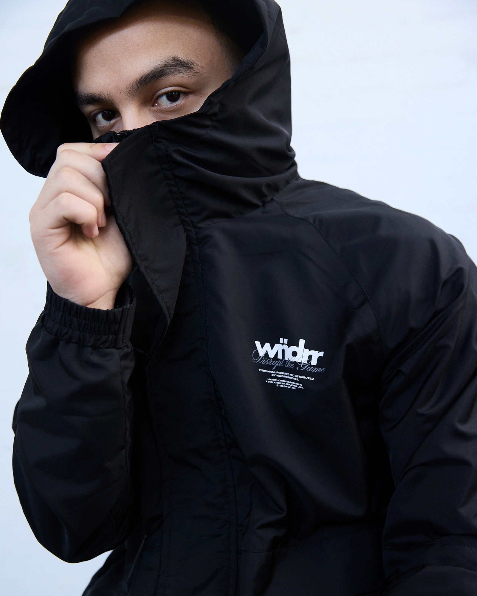 DISRUPT SPRAY JACKET - BLACK