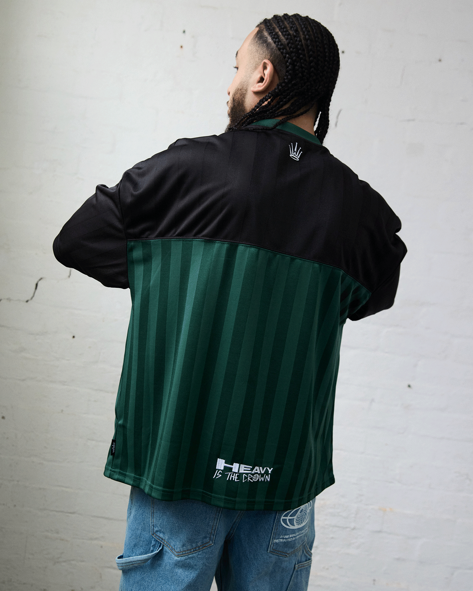 SHIFT QUARTERBACK JERSEY - BLACK/GREEN