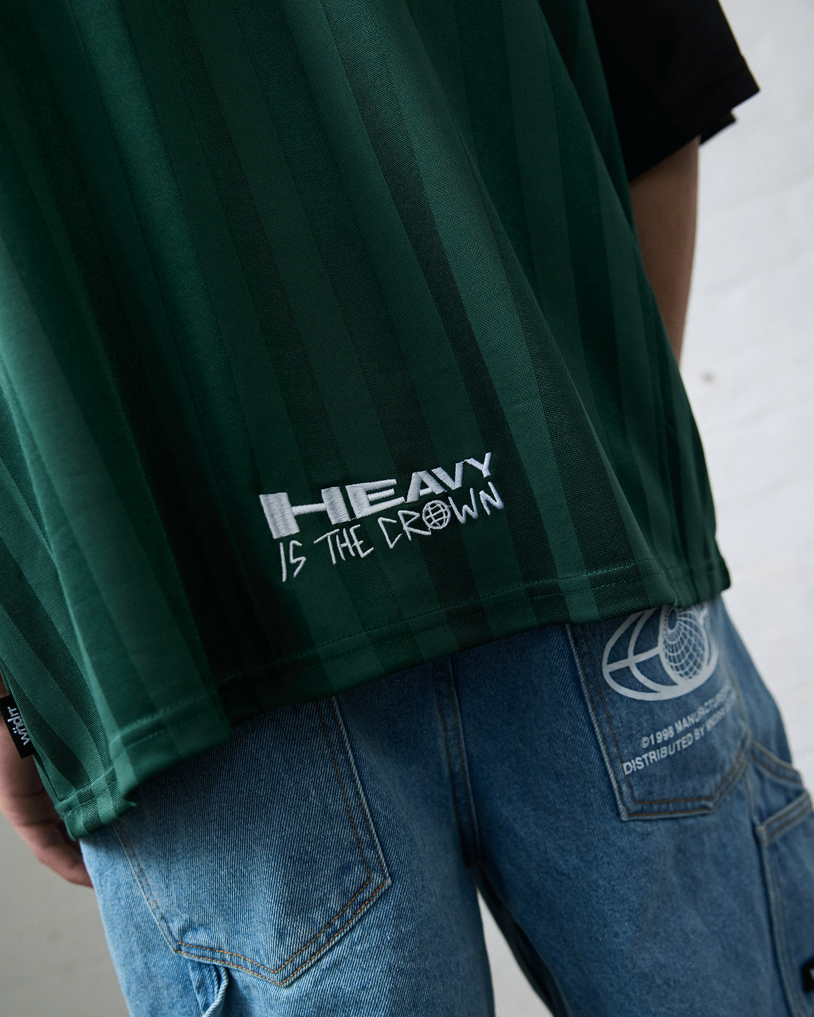 SHIFT QUARTERBACK JERSEY - BLACK/GREEN