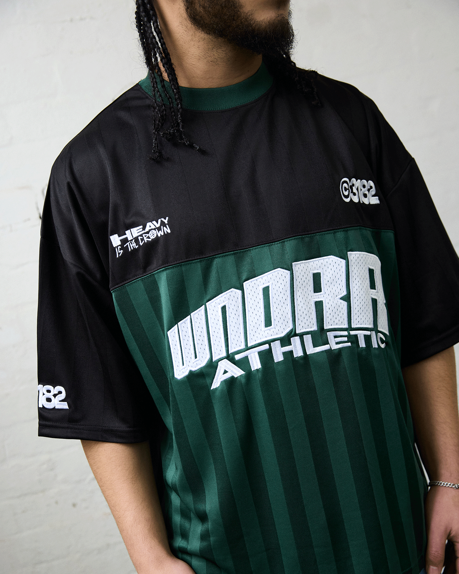 SHIFT QUARTERBACK JERSEY - BLACK/GREEN