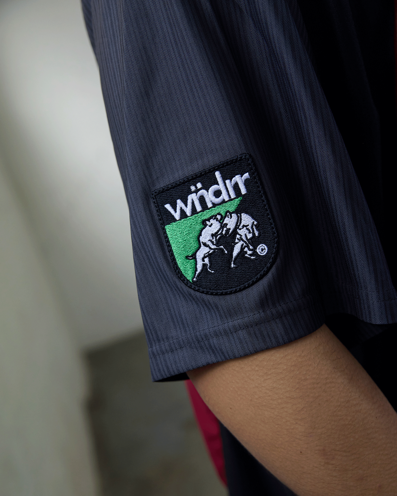 SHIFT QUARTERBACK JERSEY - BLACK/GREEN