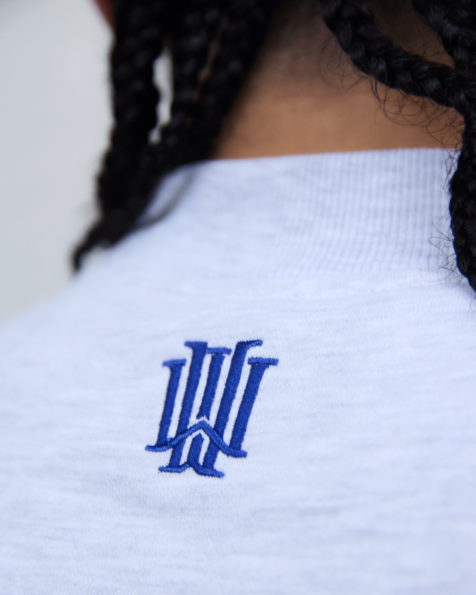 ATELIER CREW SWEAT - WHITE MARLE