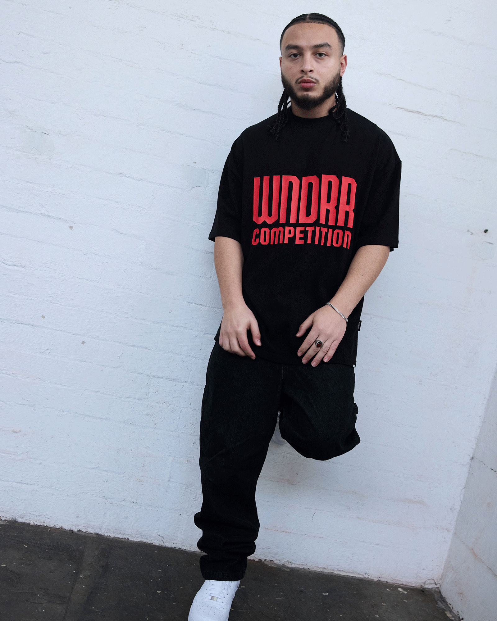 FUNDAMENTAL HEAVY WEIGHT TEE - BLACK