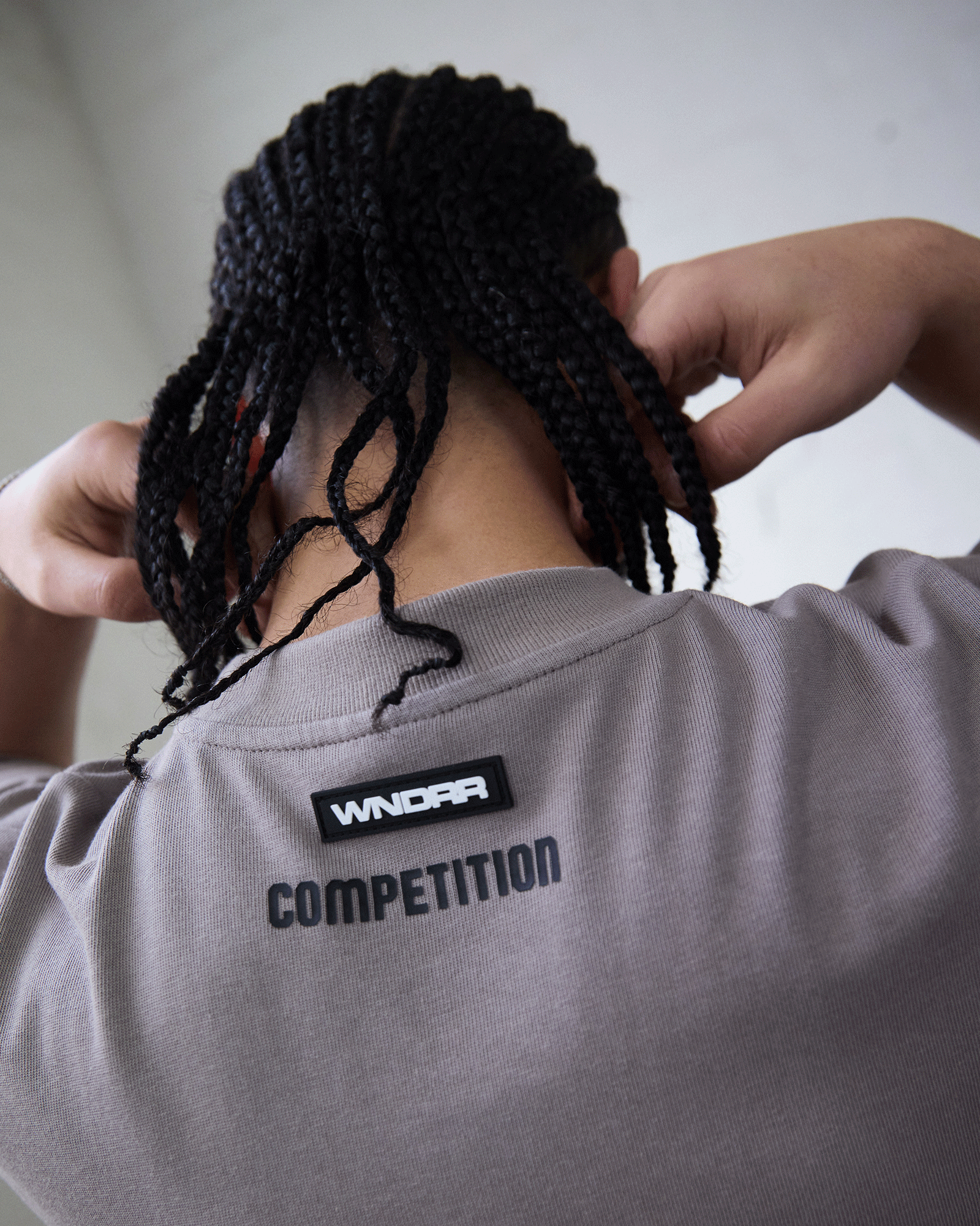 FUNDAMENTAL HEAVY WEIGHT TEE - MOON GREY