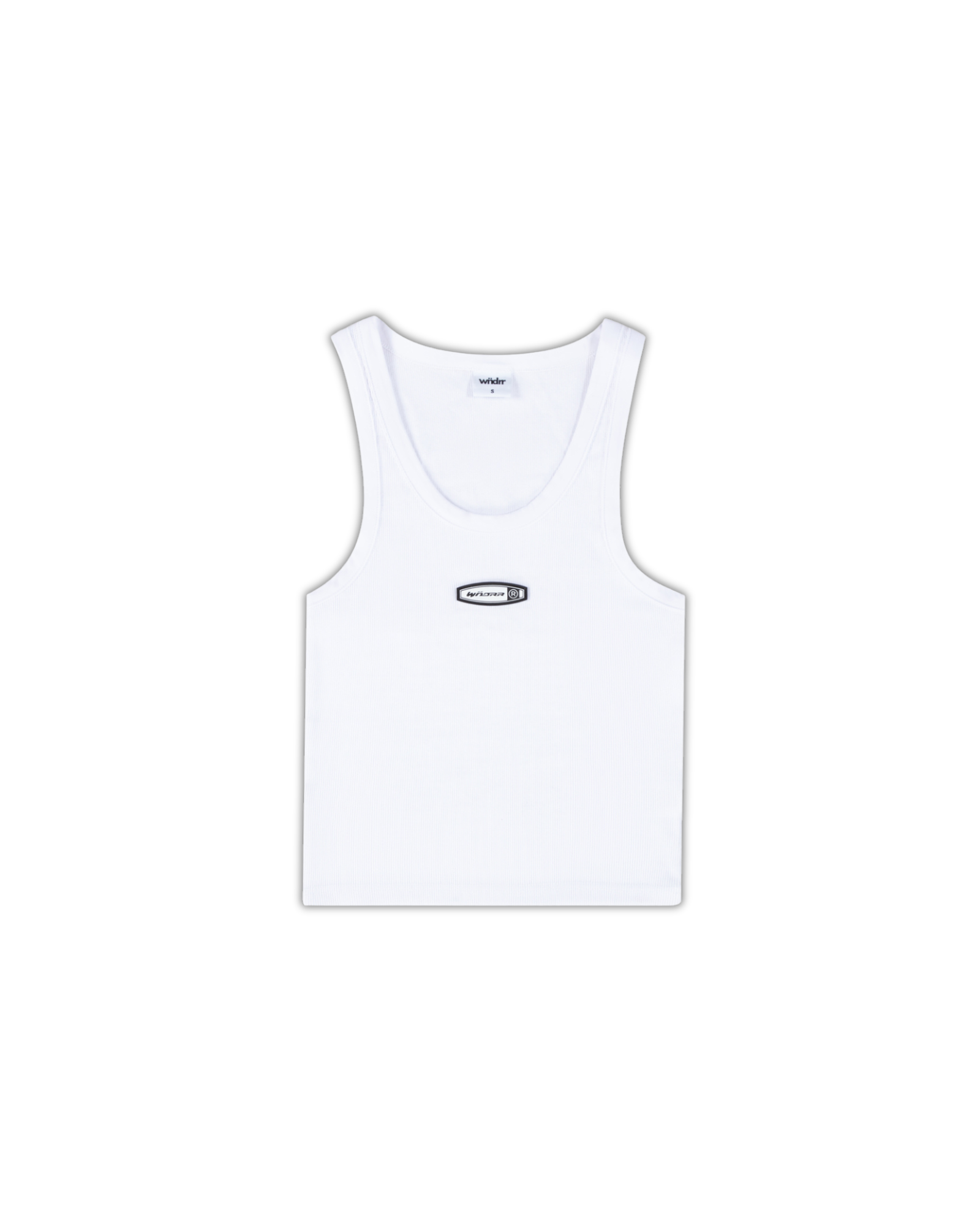 WOMENS ROTHMAN RIB TANK TOP - WHITE