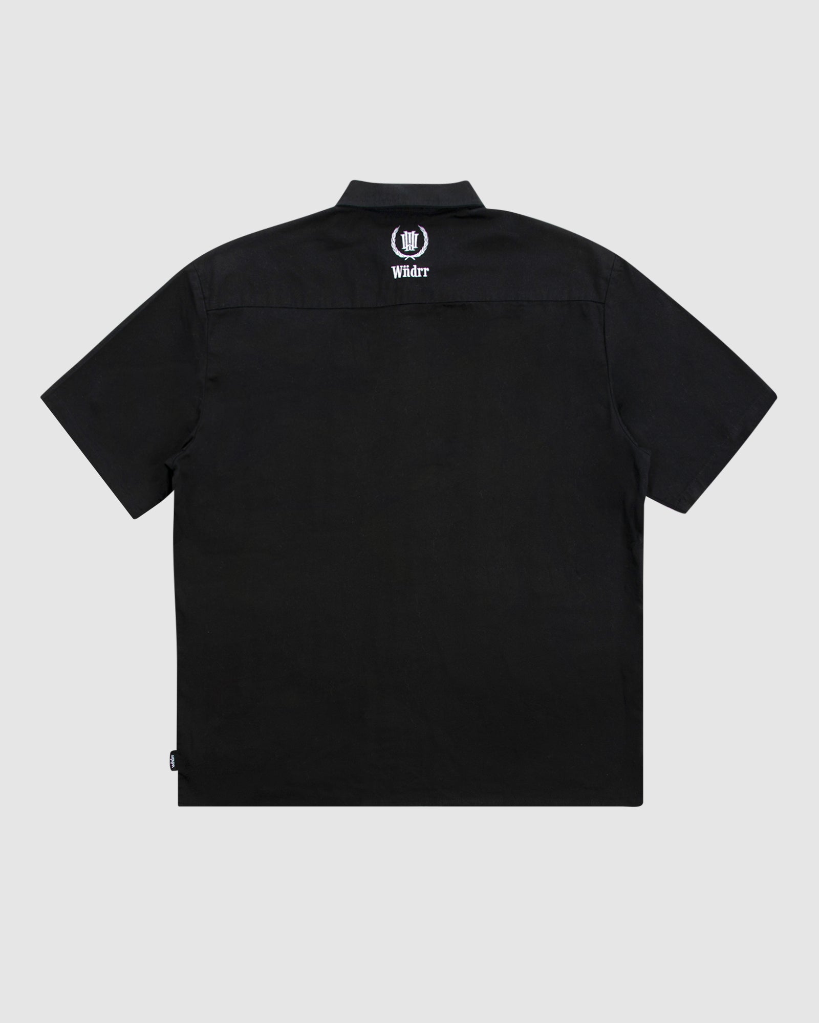 THREE EIGHT S/S WORK SHIRT - BLACK