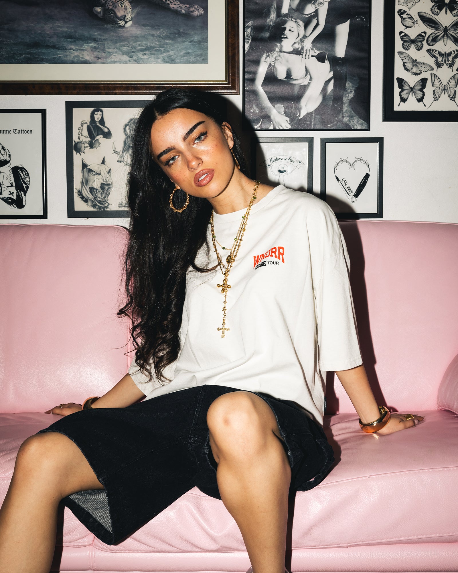 BOOSTER DENIM SHORT - WASHED BLACK