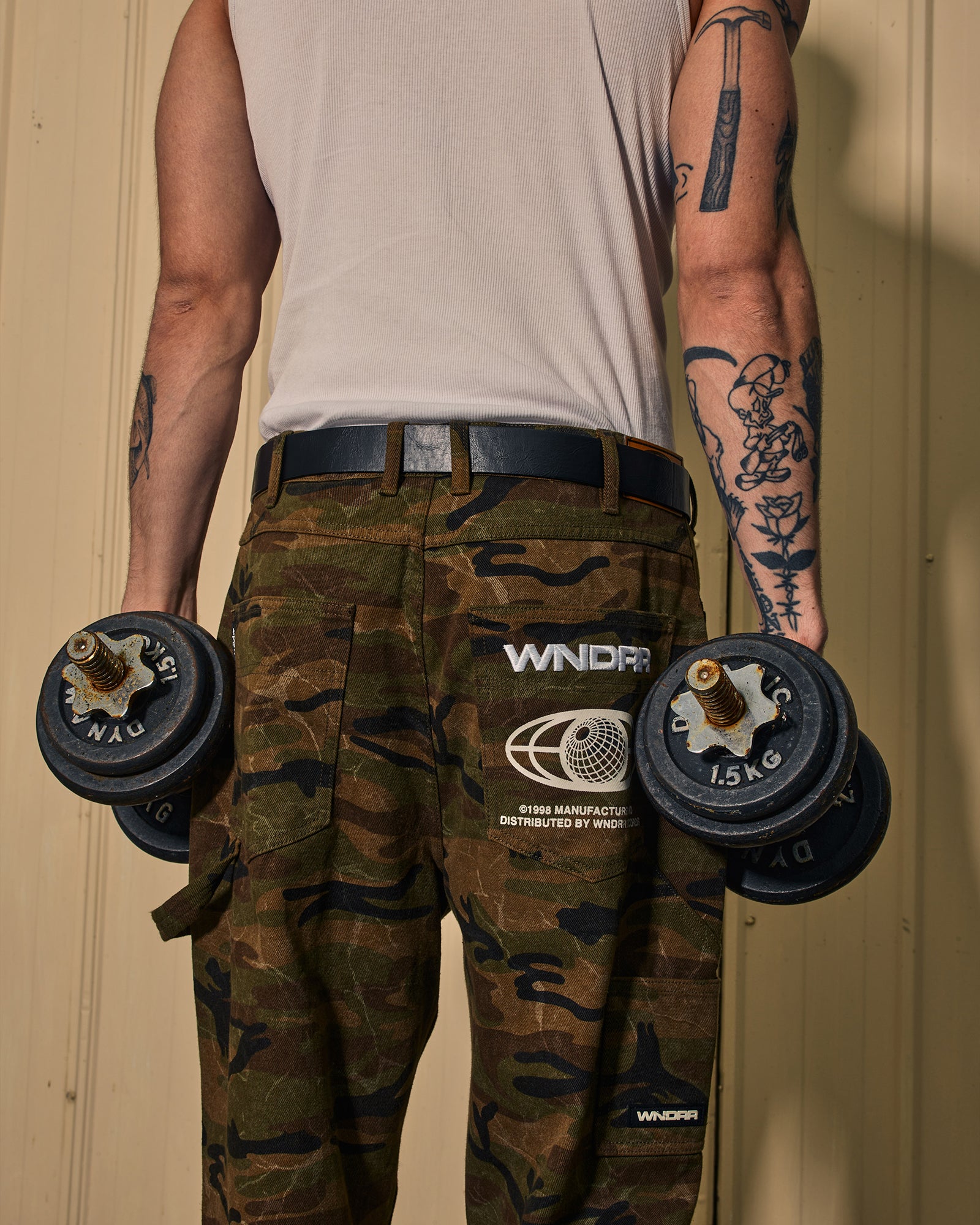 BOOSTER CARPENTER JEAN - CAMO