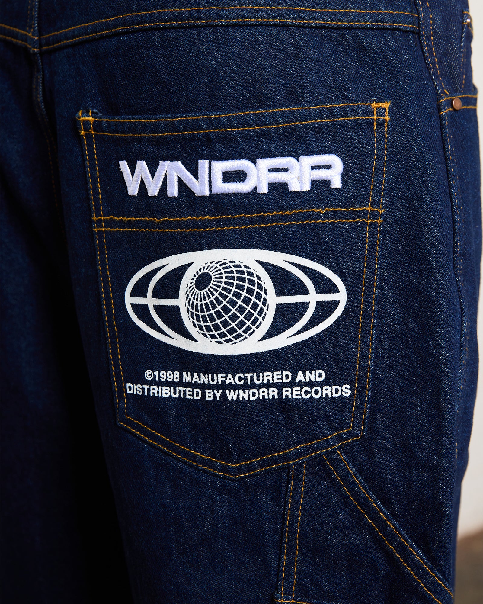 BOOSTER DENIM SHORT - WASHED INDIGO