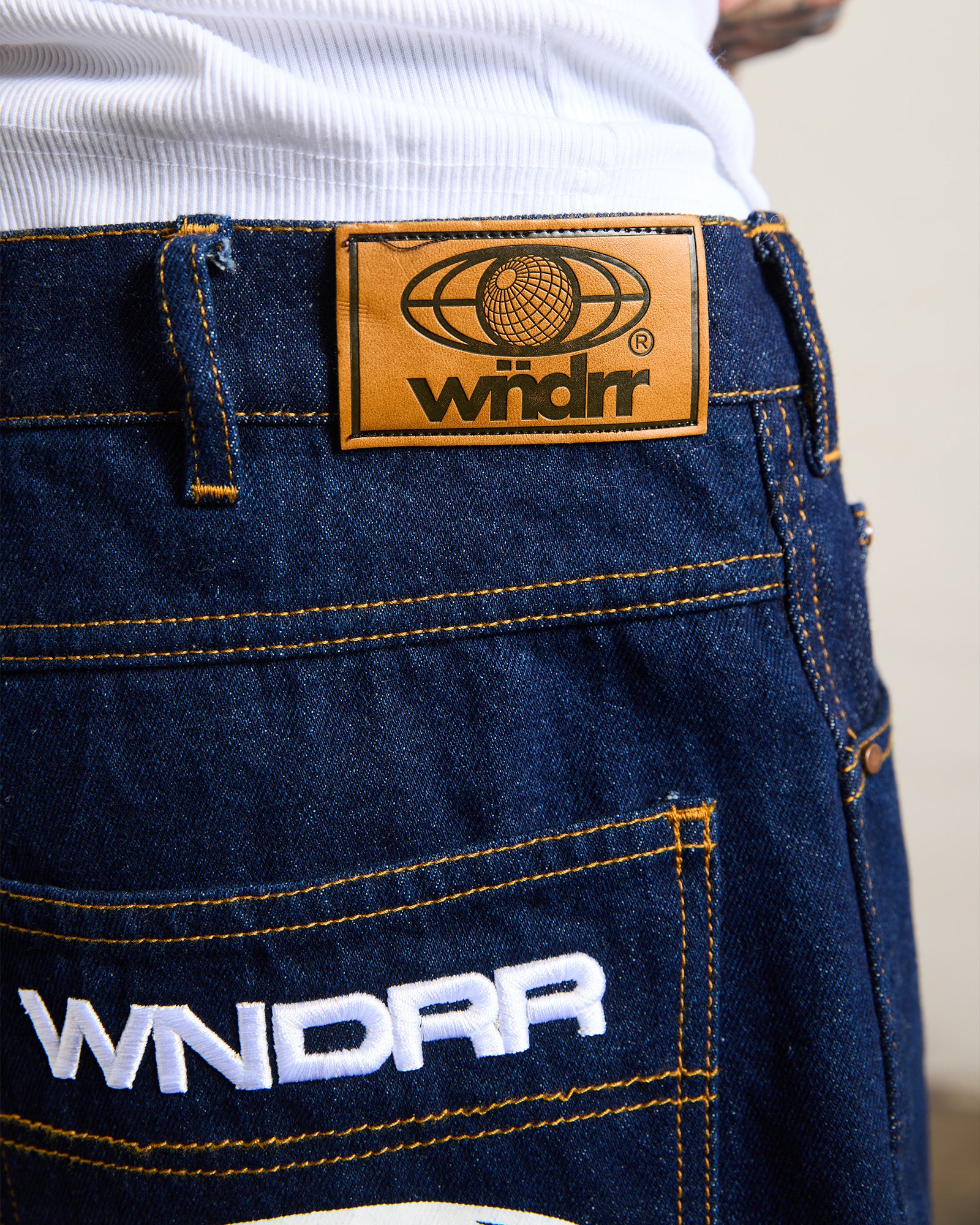 BOOSTER DENIM SHORT - WASHED INDIGO