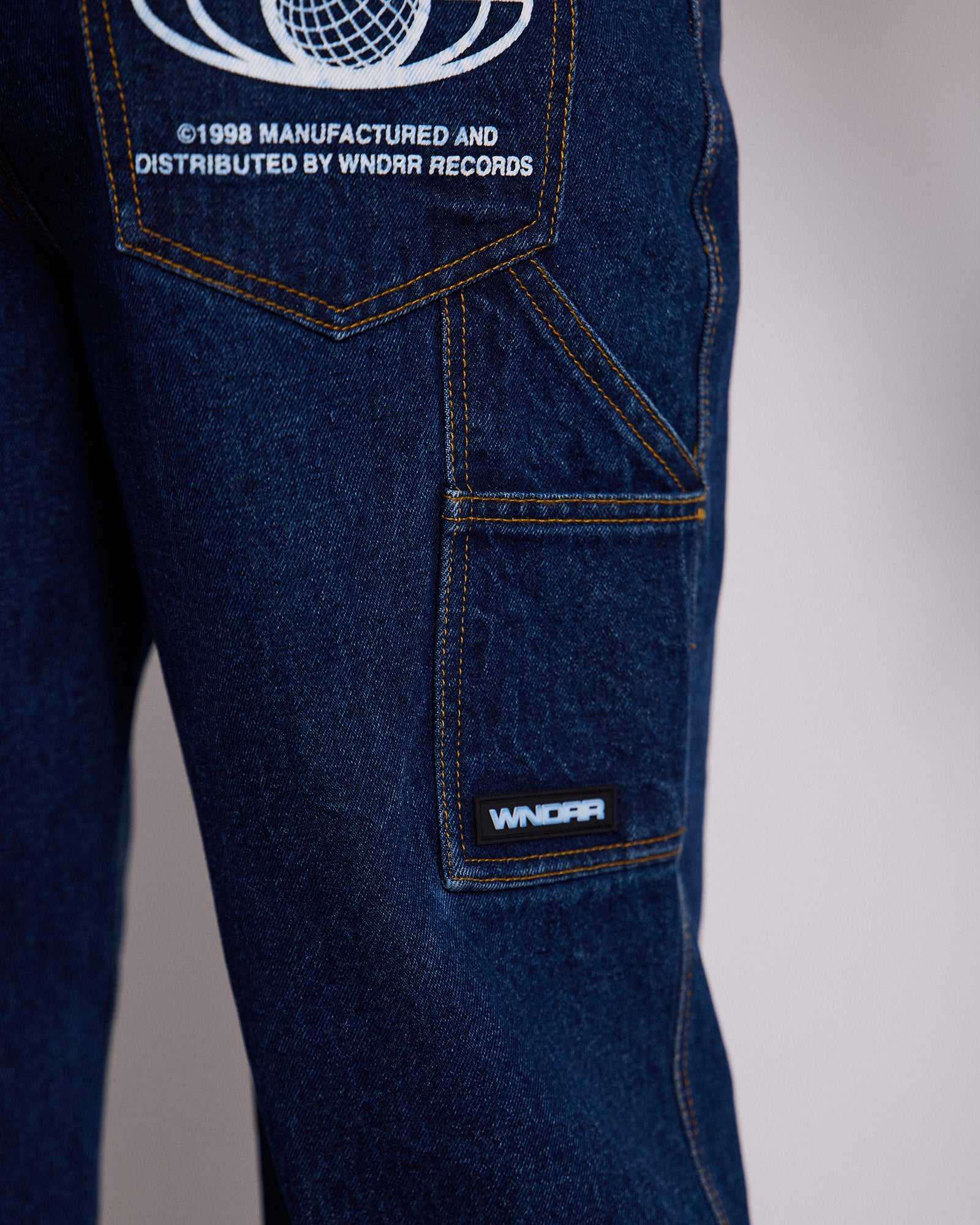 BOOSTER CARPENTER JEAN - WASHED INDIGO