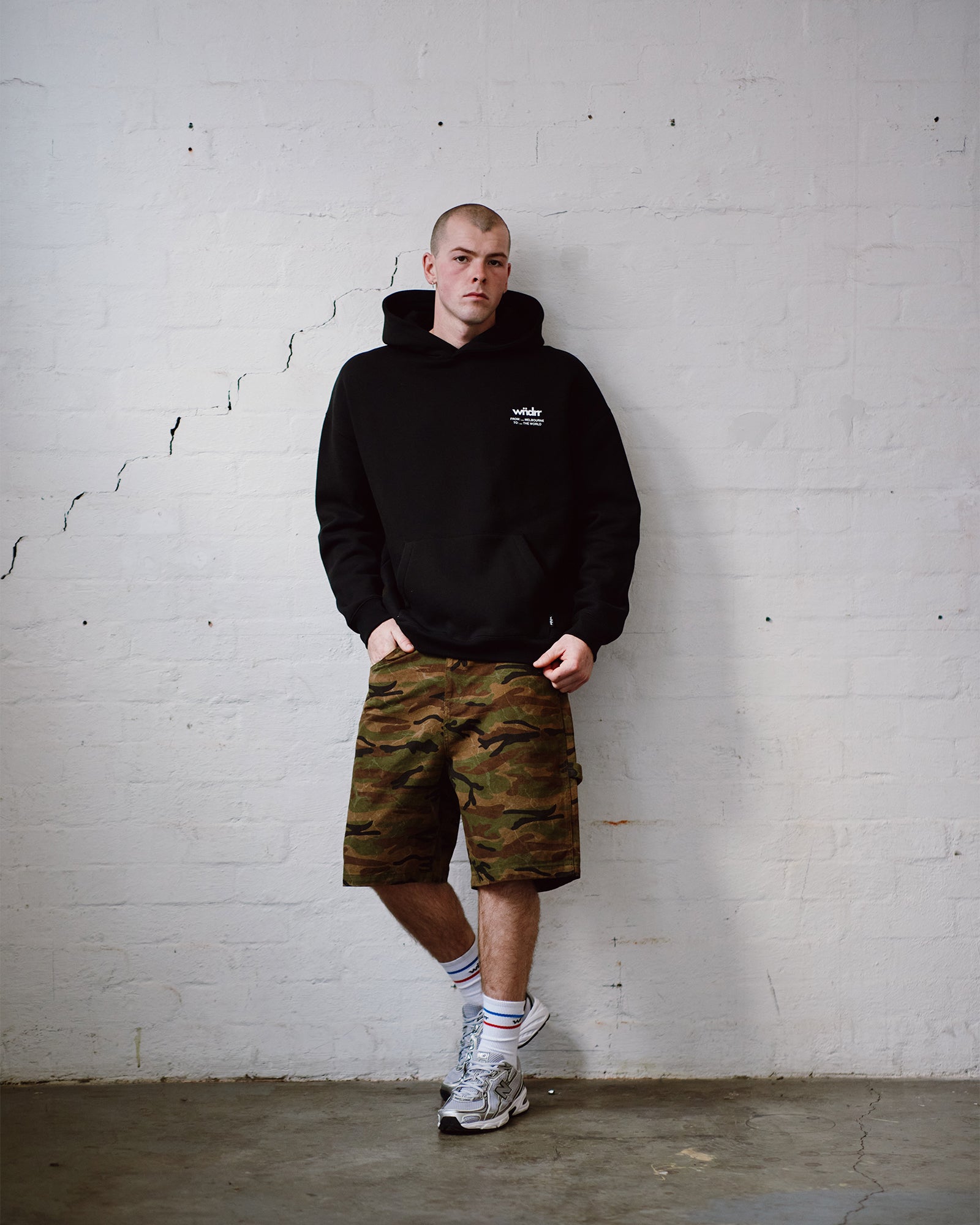 BOOSTER DENIM SHORT - CAMO