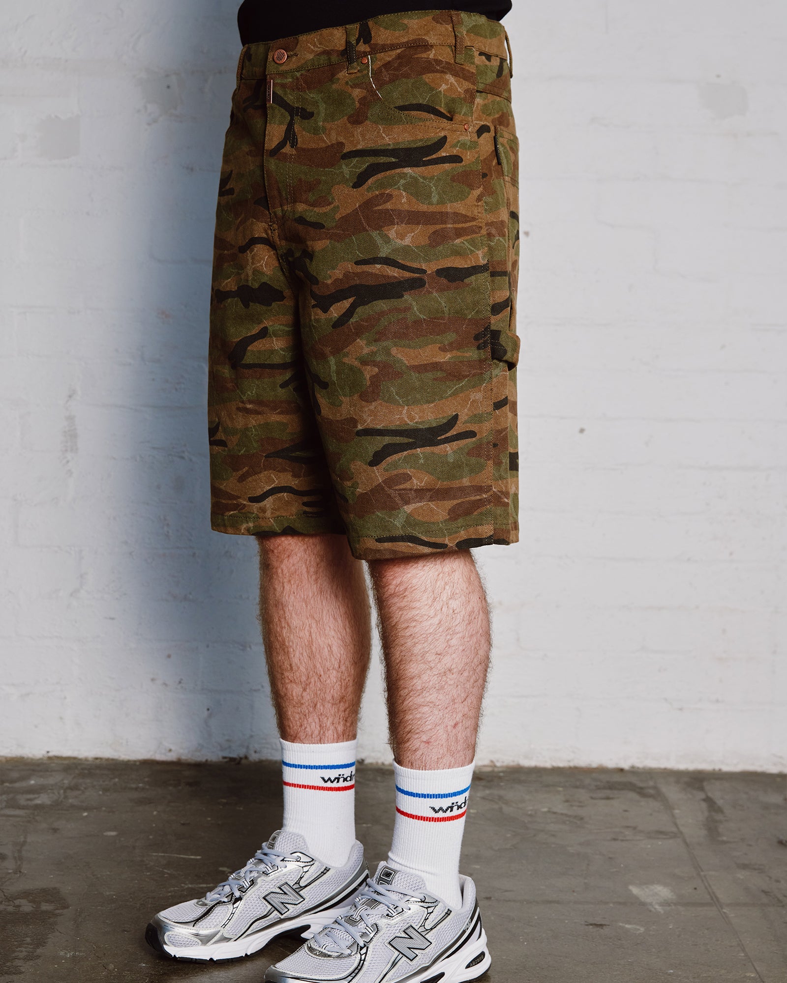 BOOSTER DENIM SHORT - CAMO