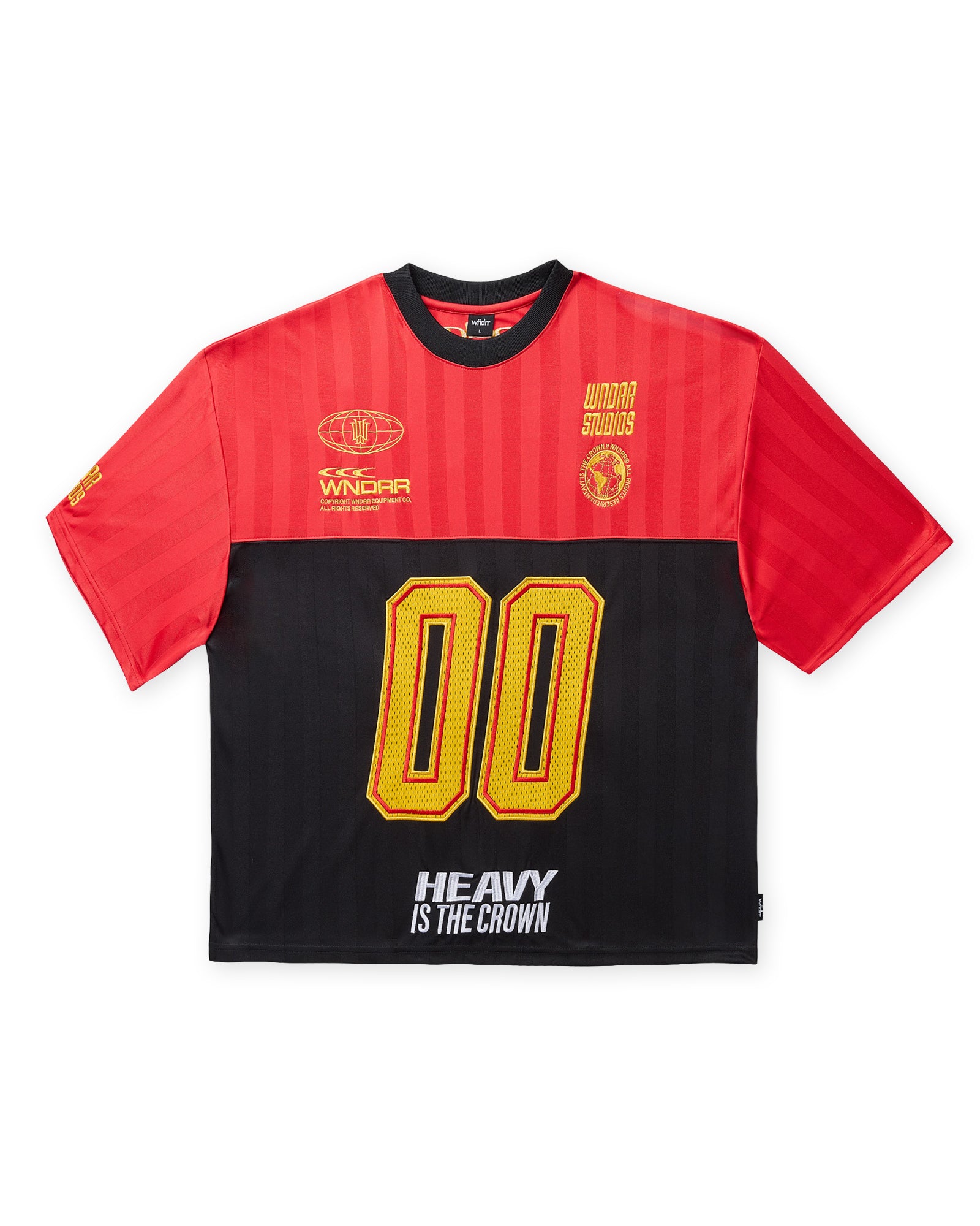 DYNASTY QUARTERBACK JERSEY - RED/BLACK