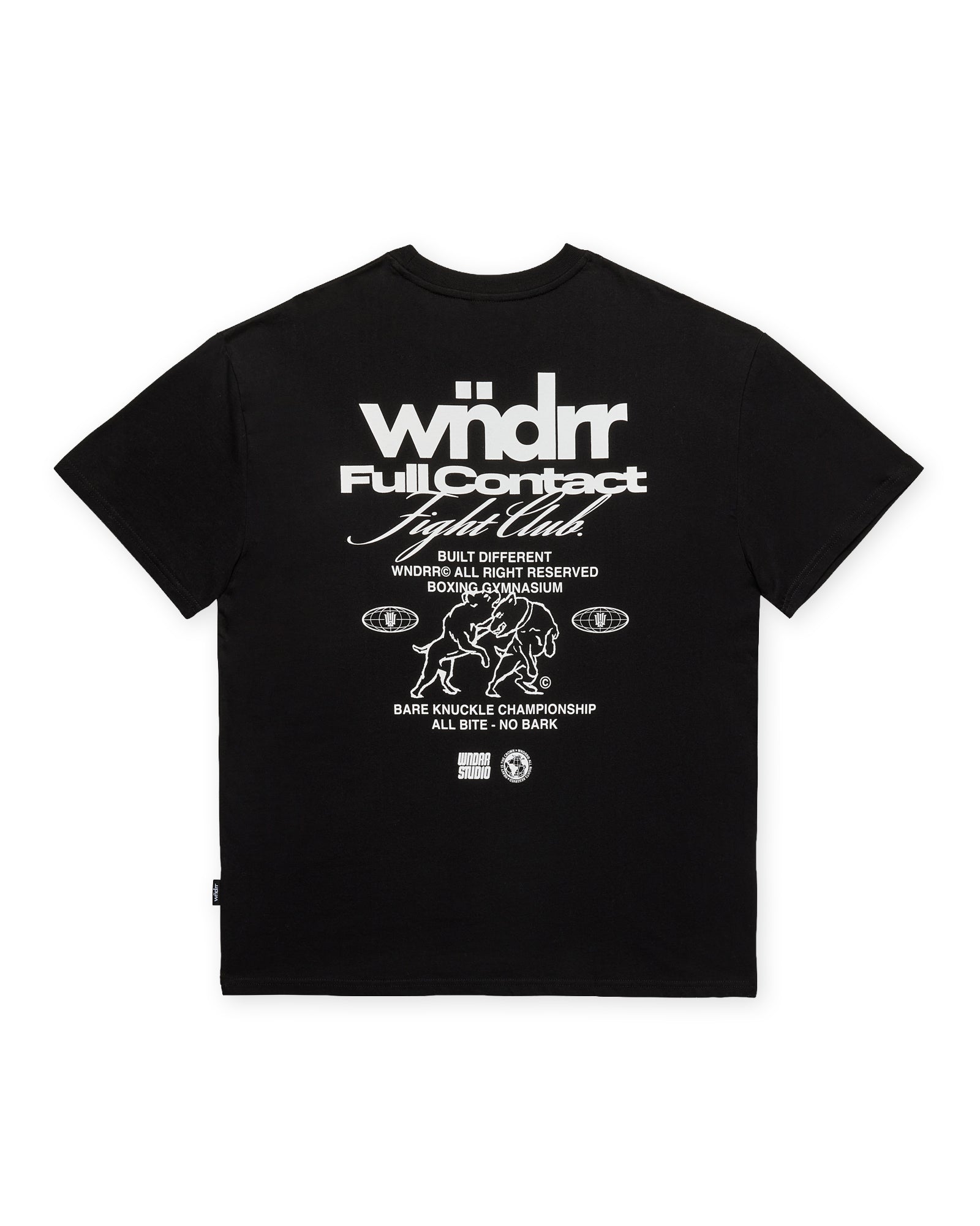 FULL CONTACT BOX FIT TEE - BLACK